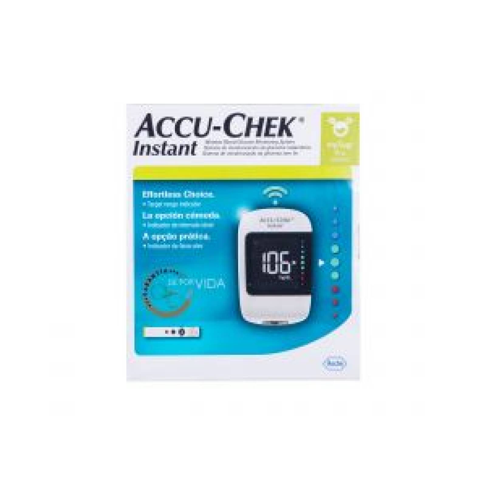 Accu Chek Instant Kit Glucometro