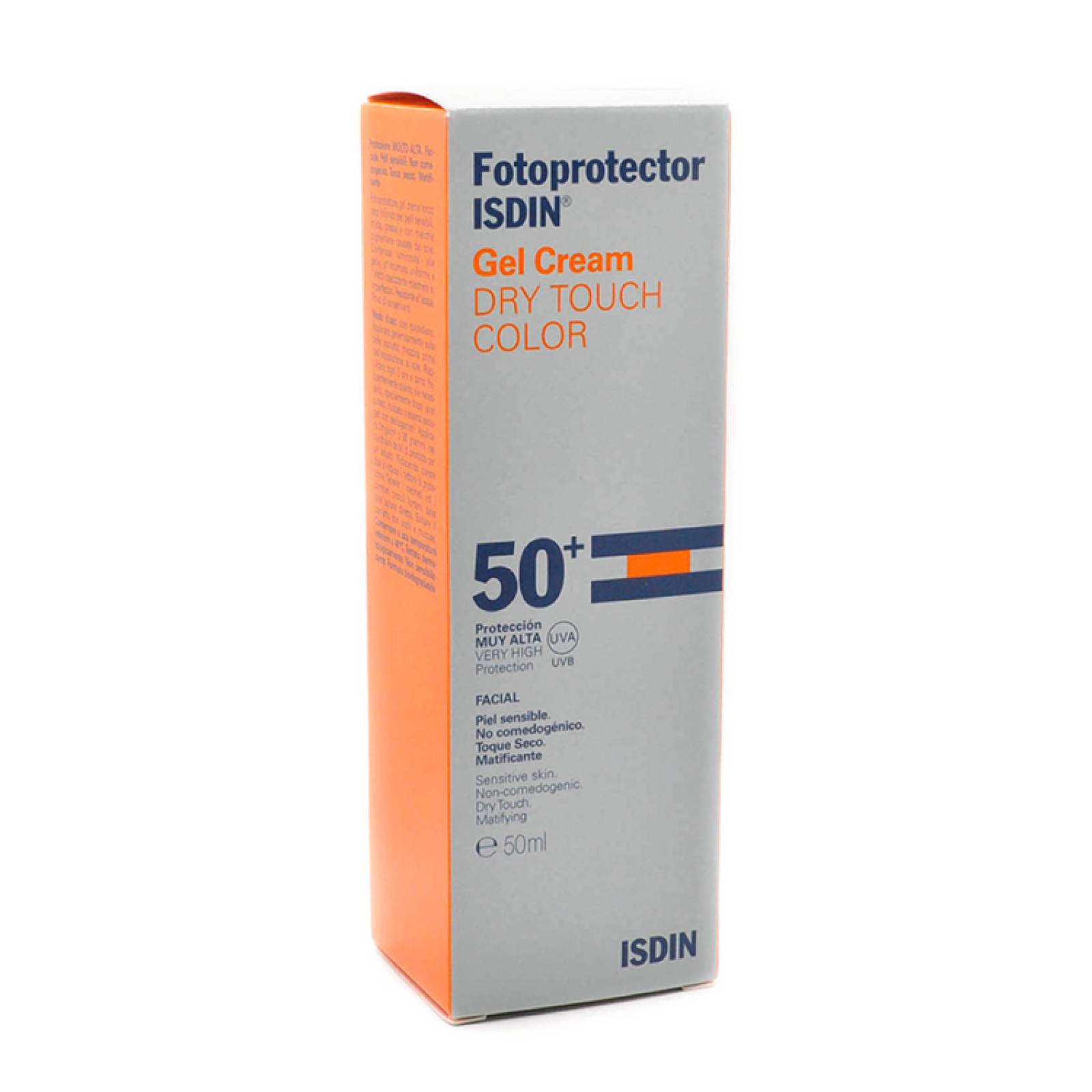 FOTOPROTECTOR ISDIN DRY TOUCH COLOR GEL CREAM PARA ROSTRO GEL / CREMA FPS50 X 50 ML