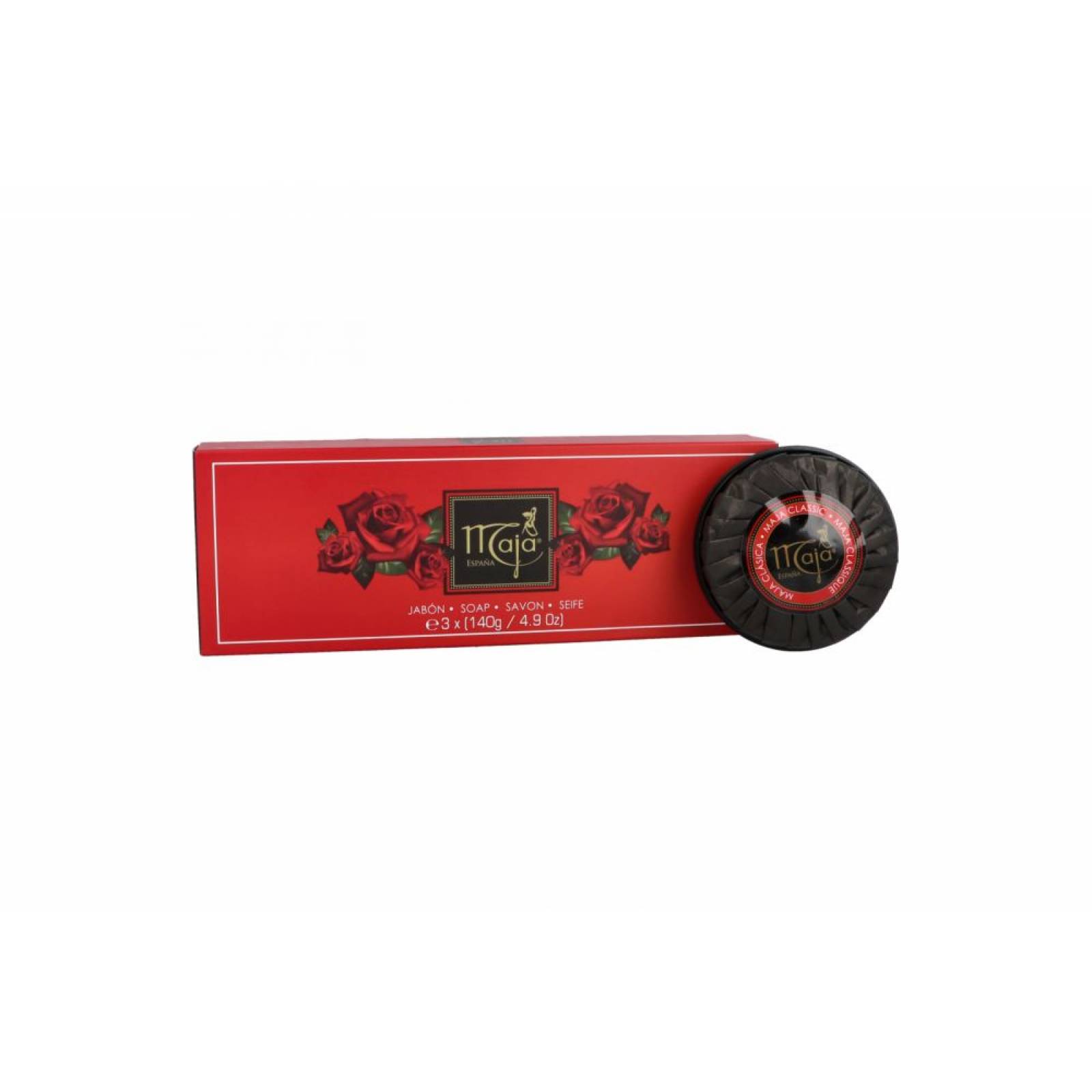 MAJA SET JABÓN 140G CON 3