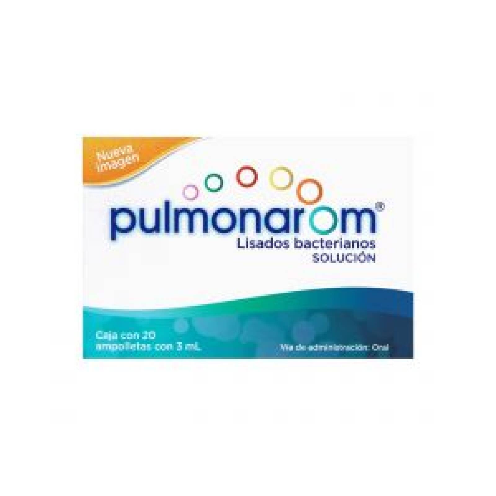 Pulmonar Om 3 Ml 1 Caja 20 Ampolletas 3 Ml