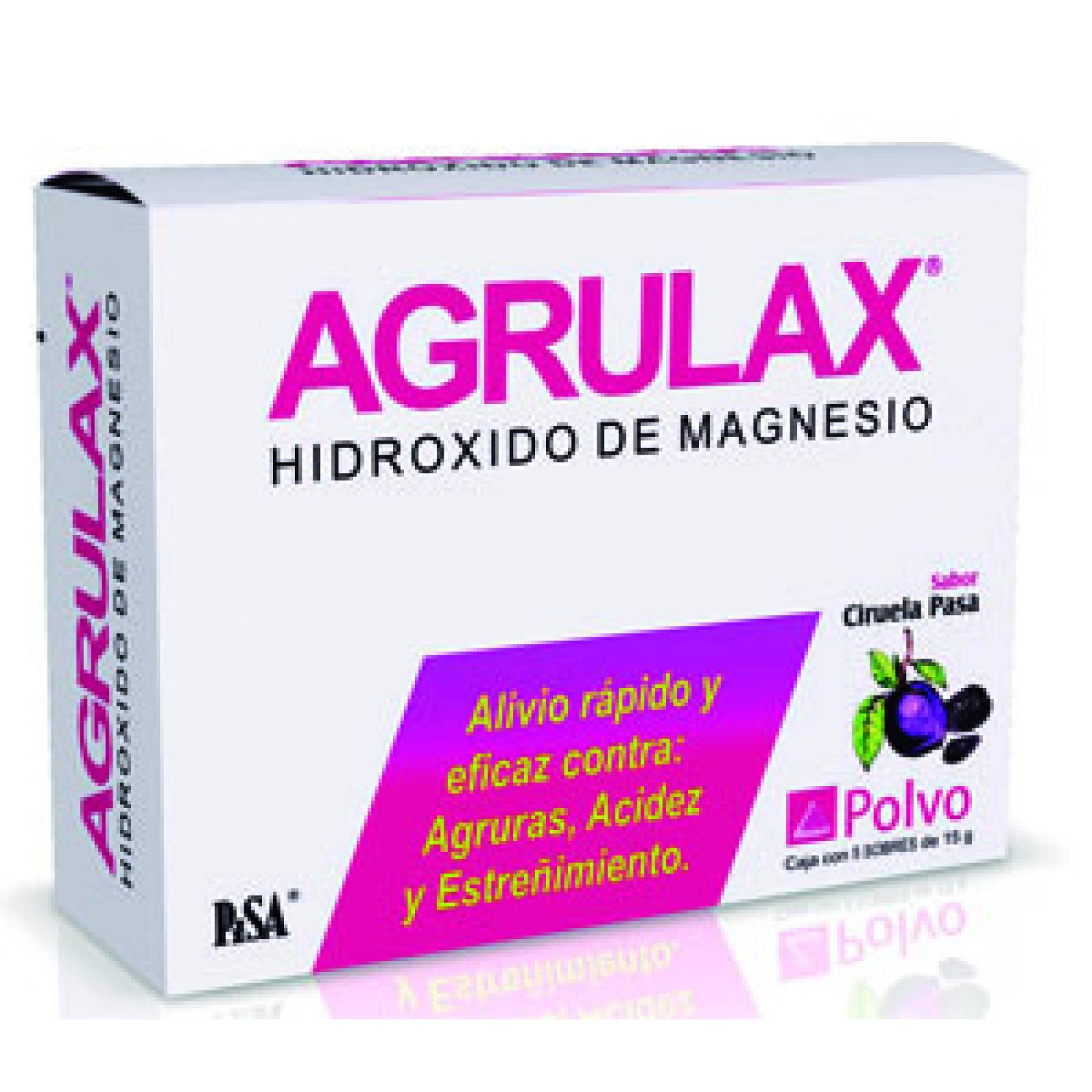 AGRULAX MAG 15 GR 5 SOBRES POLVO