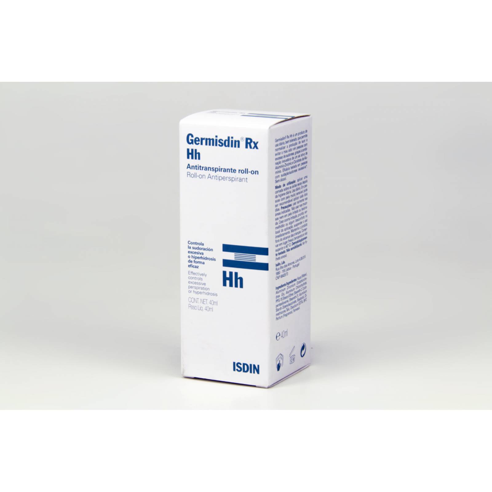 ISDIN GERMISDIN RX ROLL ON ANTITRANSPIRANTE 40 ML