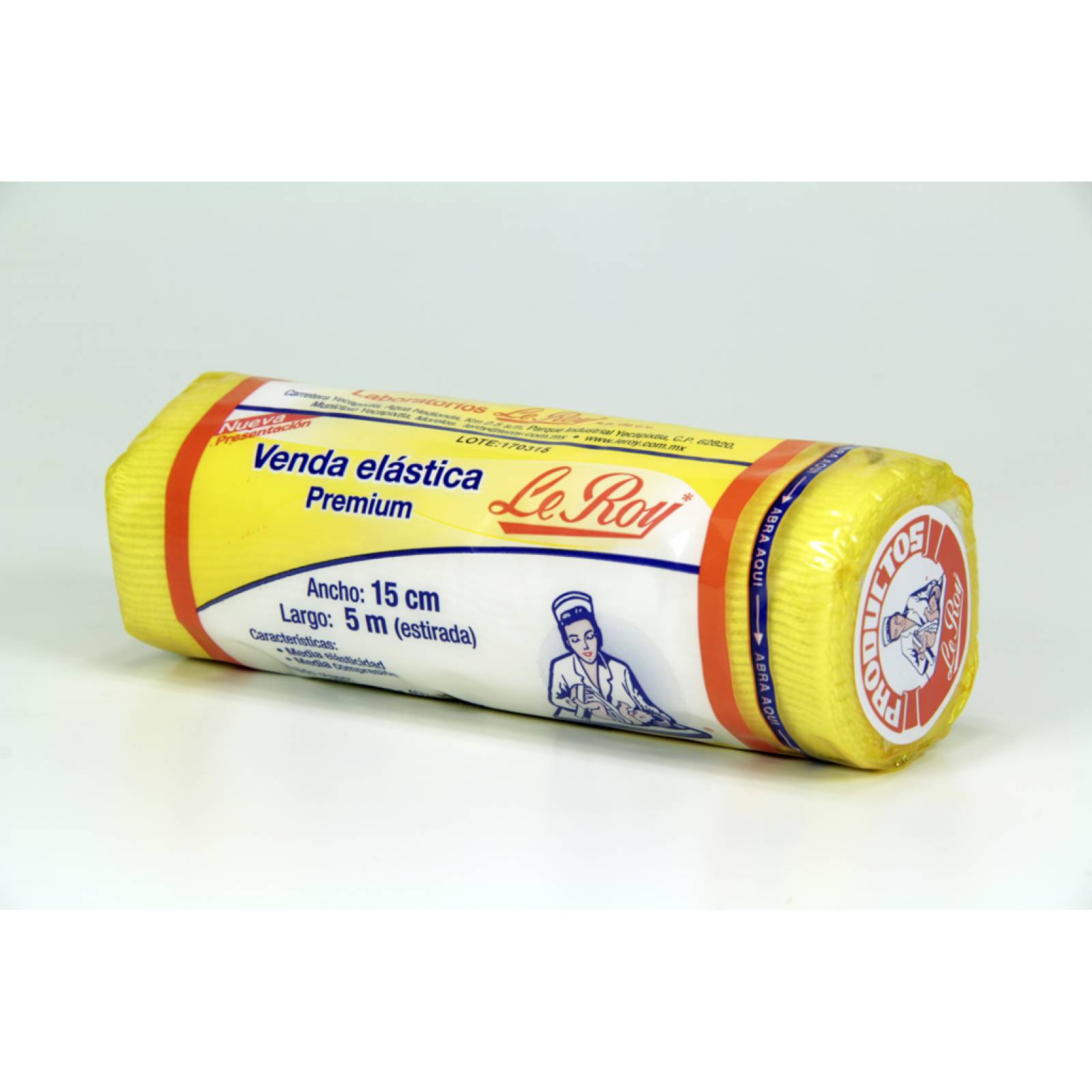 VENDA ELASTICA LEROY 15X5M