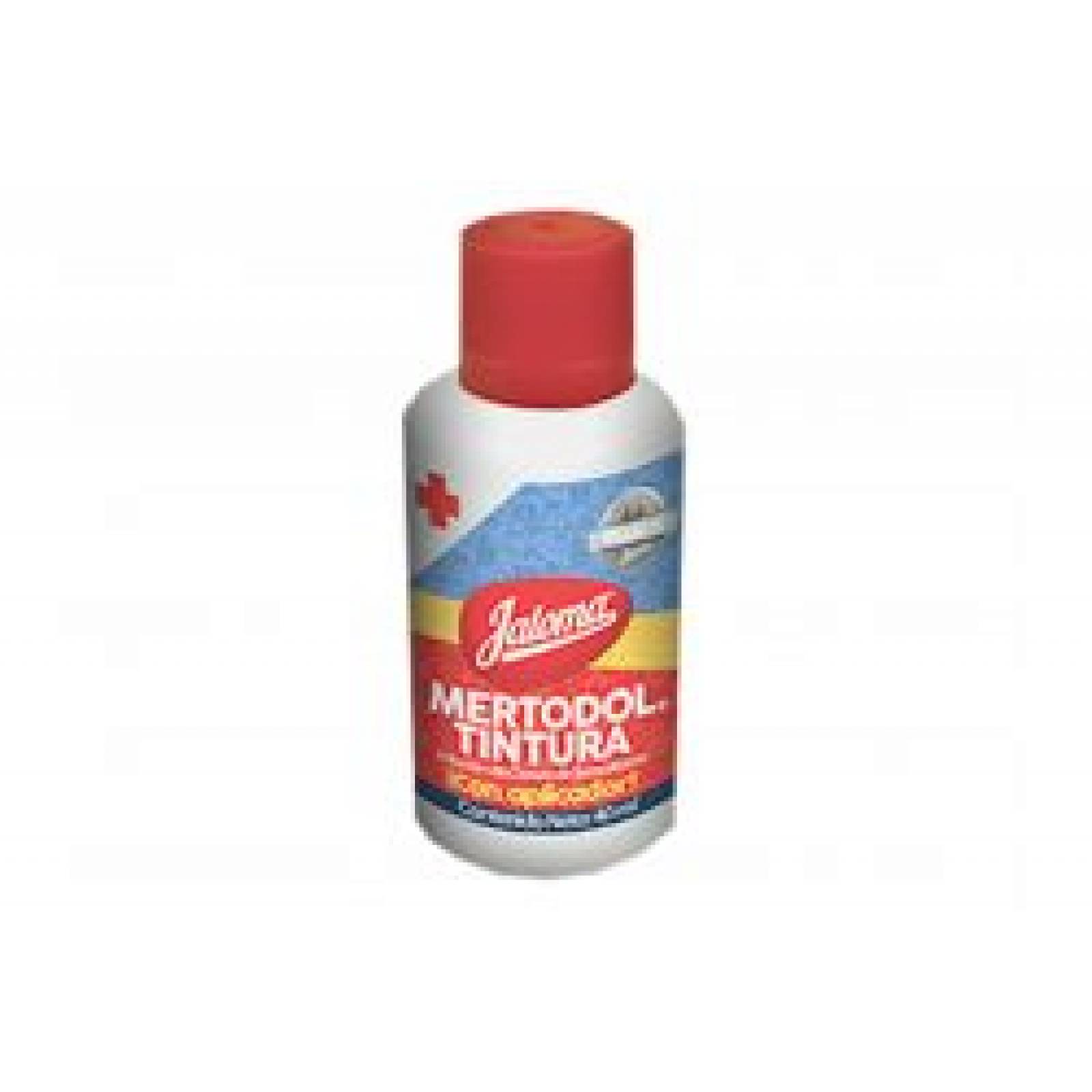 MERTODOL TINTURA ROJO FRASCO CON APLICADOR 40ML