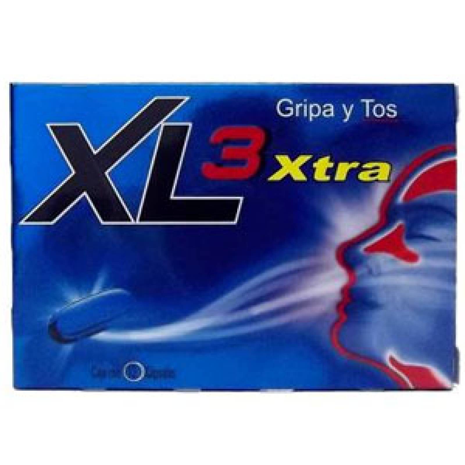 XL-3 ANTIGRIPAL XTRA 12 CÁPSULAS. ALIVIA SÍNTOMAS DE GRIPE