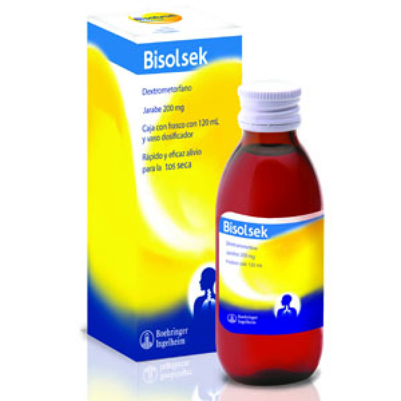BISOLVON BISOLSEK 200 MG 1 FRASCO JARABE 120 ML