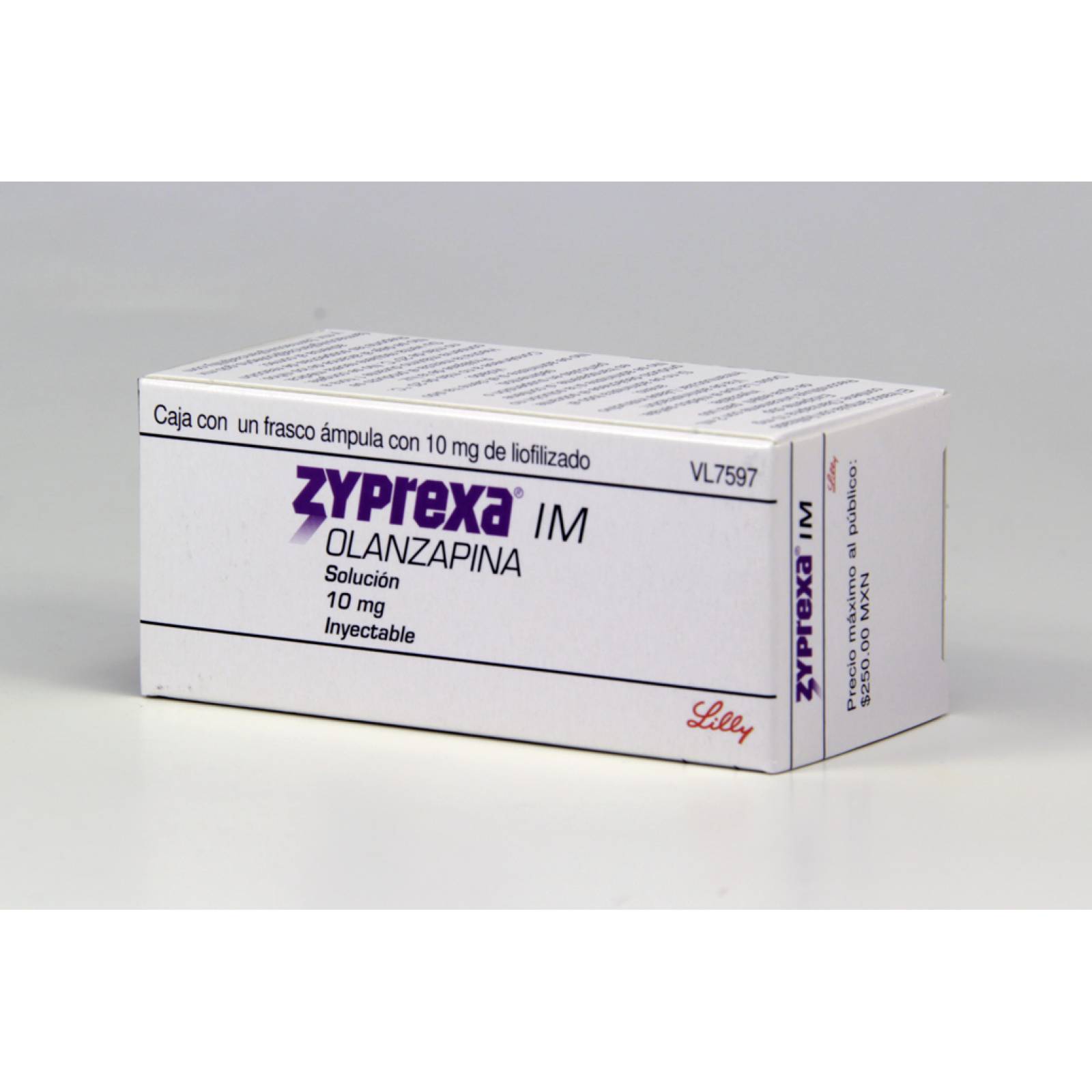 ZYPREXA IM SOLUCIÓN INYECTABLE FRASCO ÁMPULA 10MG