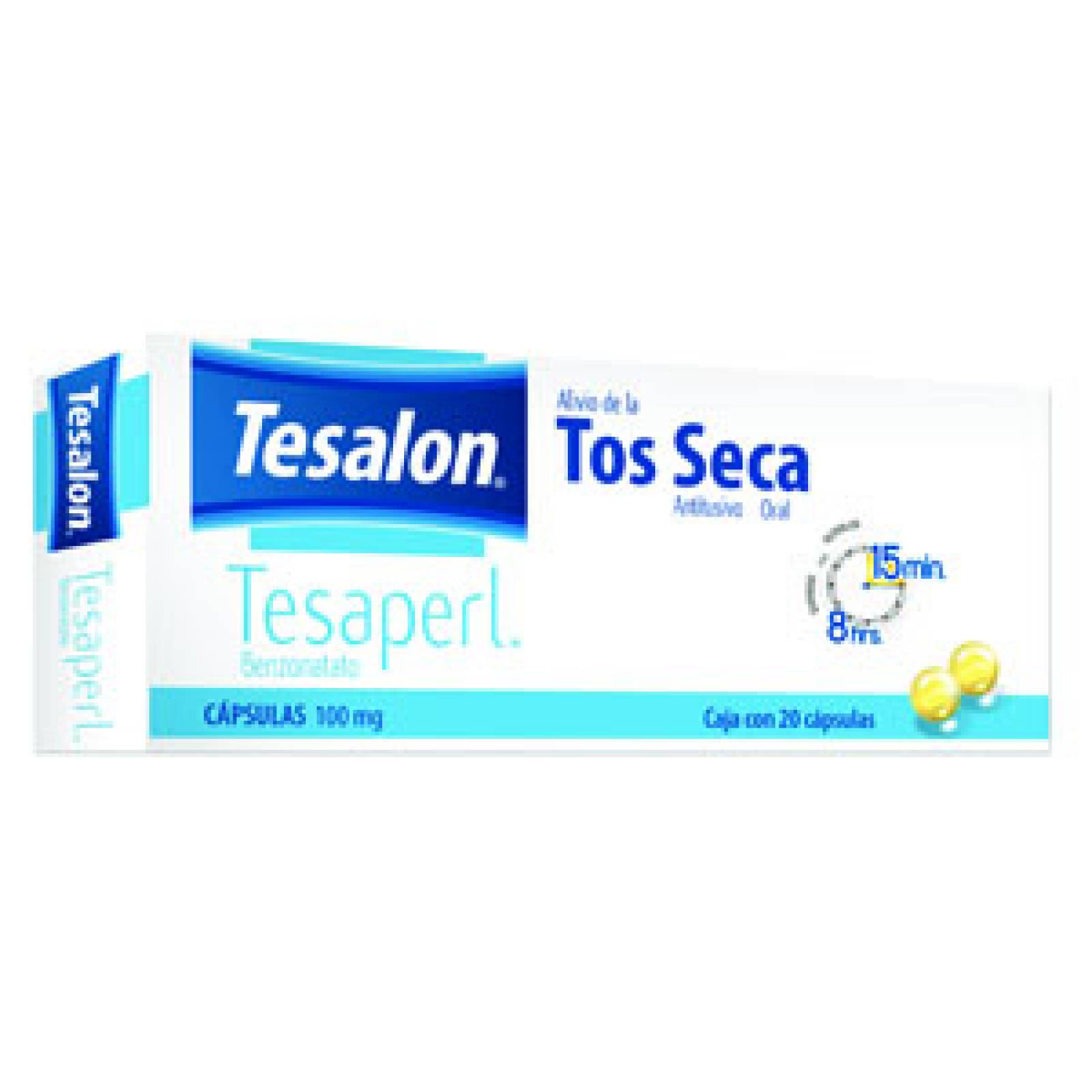 TESALON TESAPEARL 100MG CAJA CON 20 CÁPSULAS