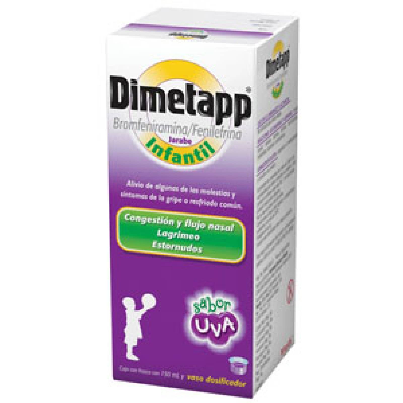 DIMETAPP INF 1 FRASCO JARABE 150 ML