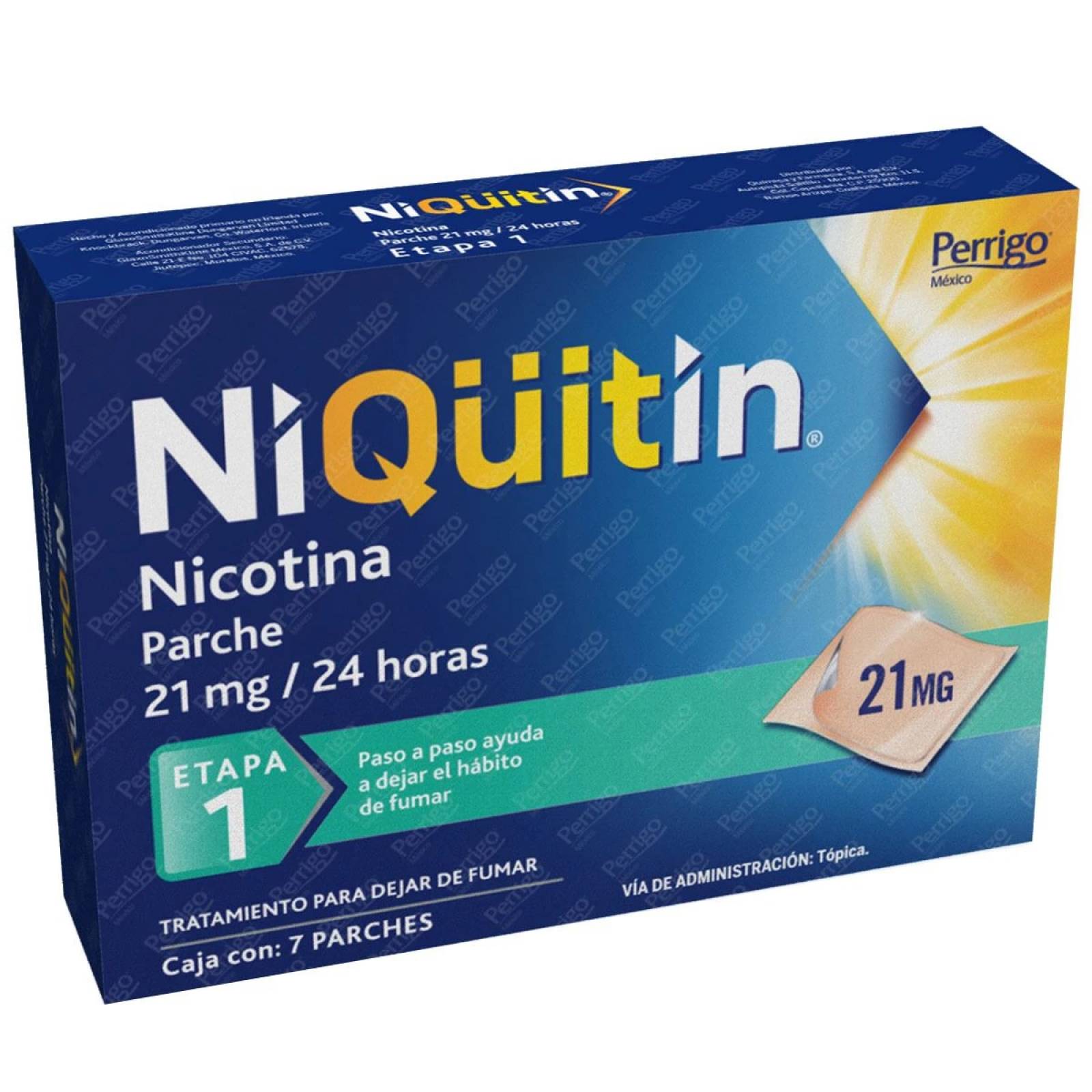 NIQUITIN 7 PARCHES ETAPA 1