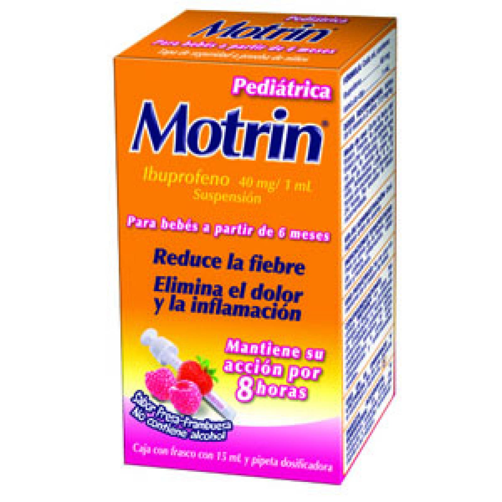 MOTRIN PEDIÁTRICO SUSPENCIÓN 15ML