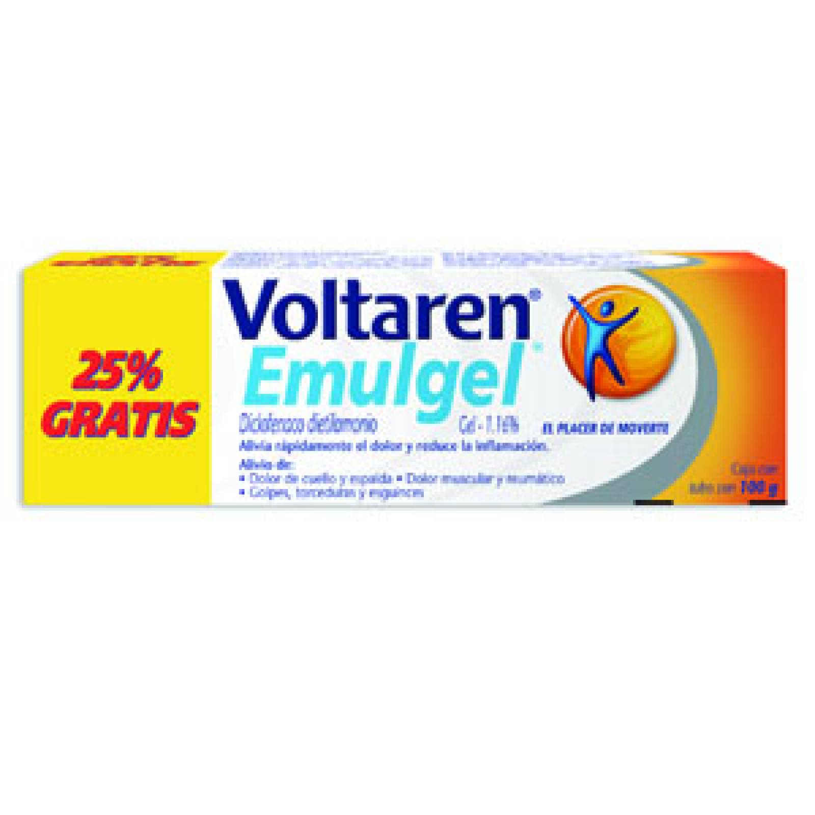 VOLTAREN EMULGEL 1 TUBO GEL 100 GR 1.16%