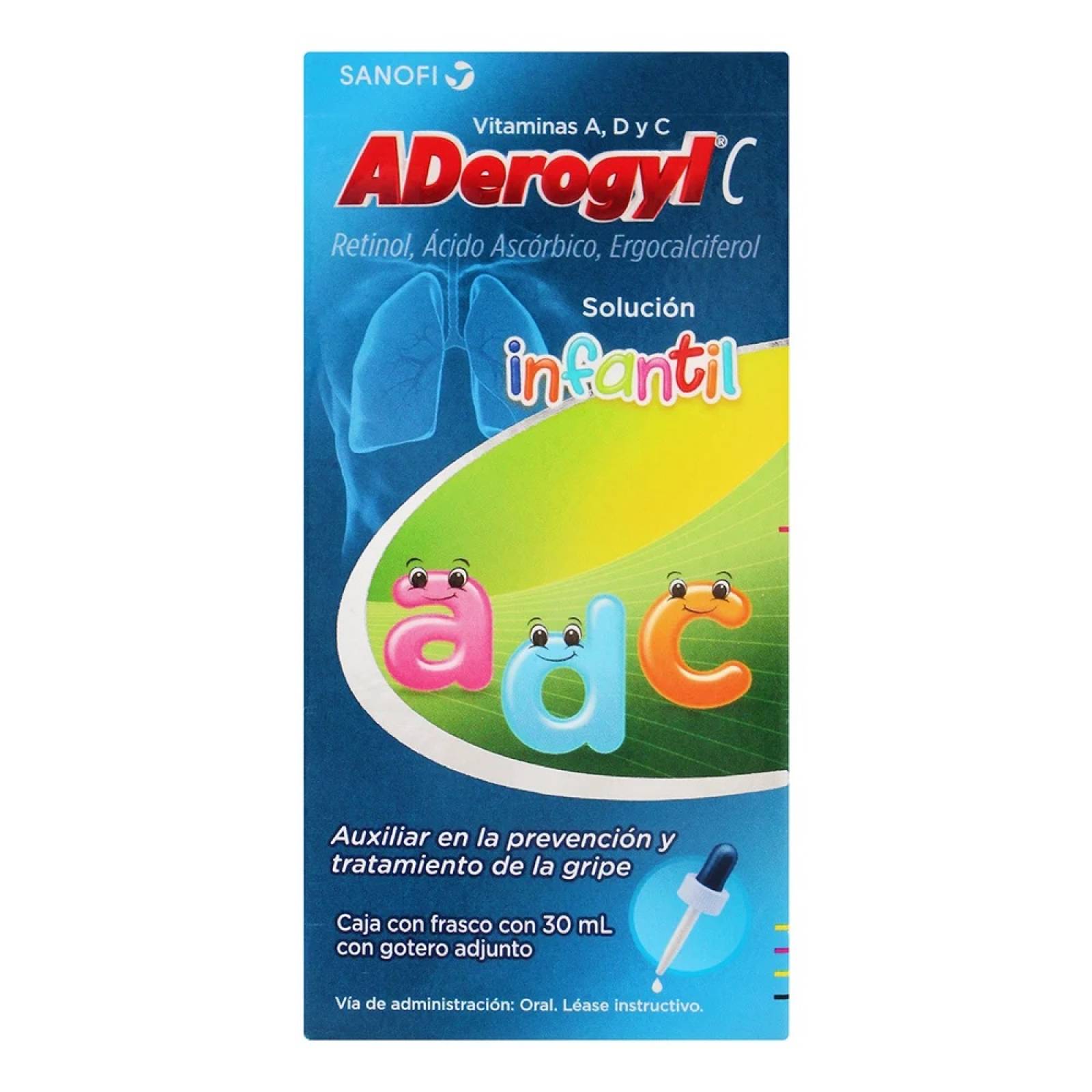 ADEROGYL C SOLUCIÓN INFANTIL FRASCO 30ML