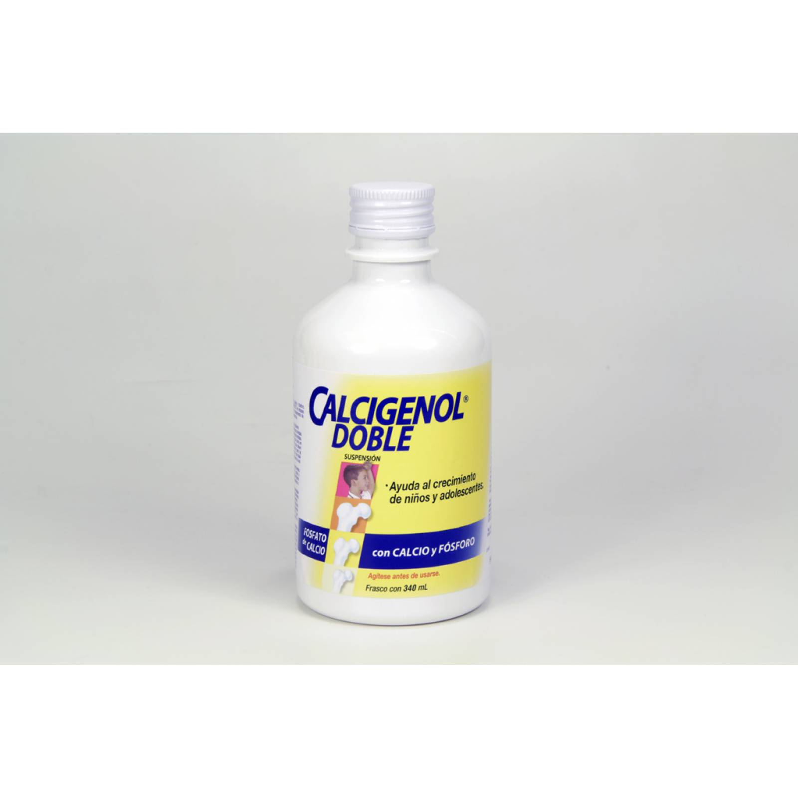 CALCIGENOL DOBLE 1.8 GR 1 FRASCO SUSPENSION 340 ML