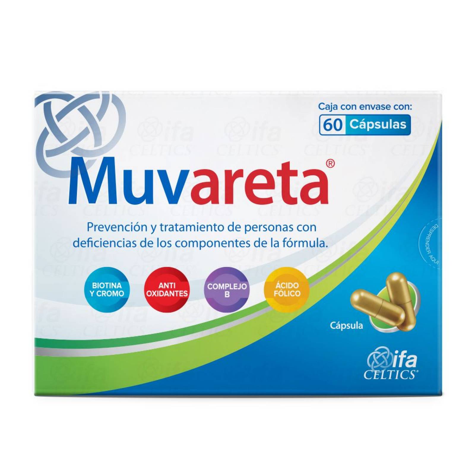 MUVARETA CAJA CON 60 CÁPSULAS