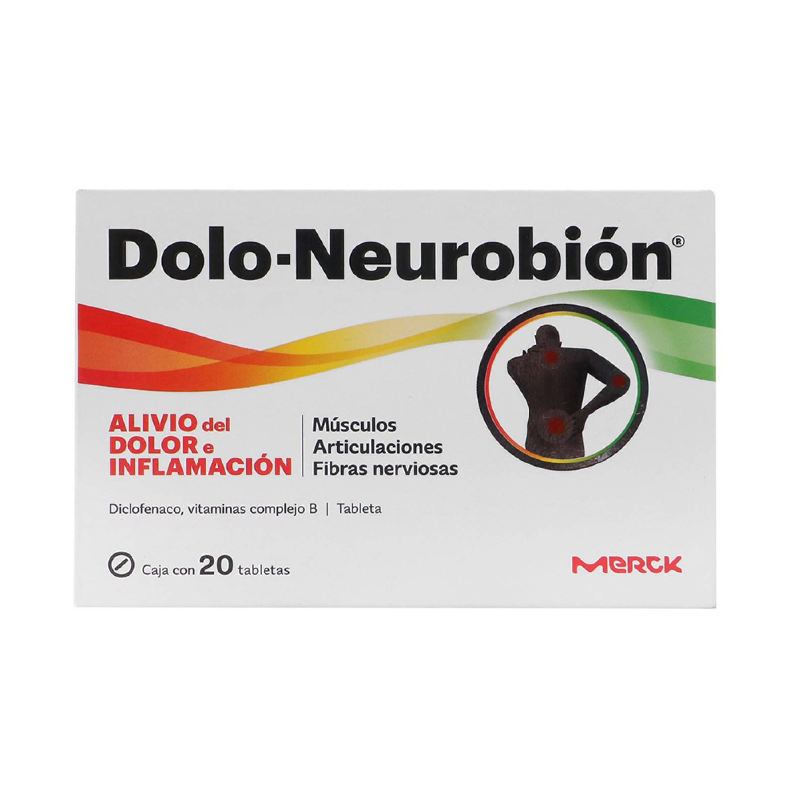 DOLO NEUROBION CAJA CON 20 TABLETAS