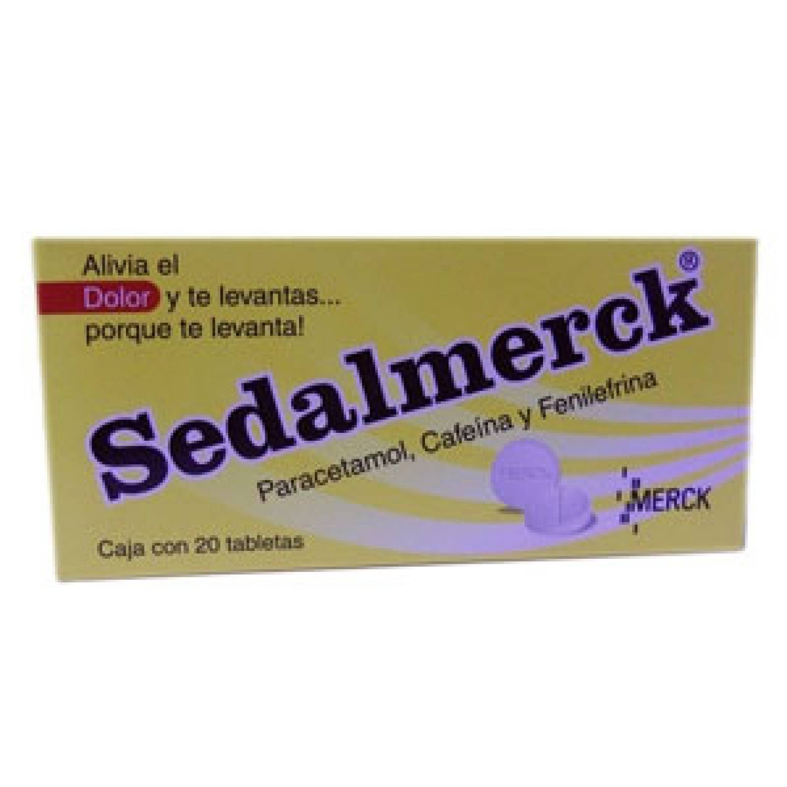 SEDALMERCK CAJA 20 TABLETAS 500 MG