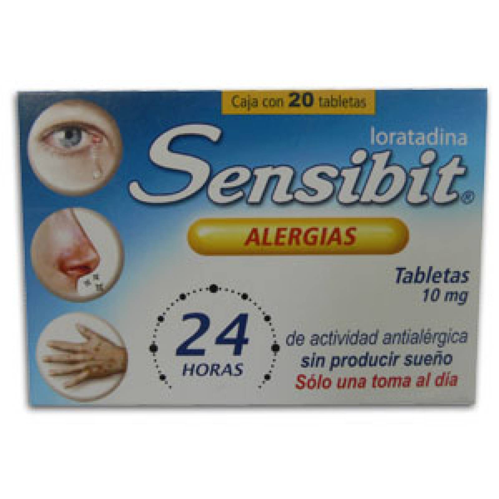 SENSIBIT 10MG CAJA CON 20 TABLETAS