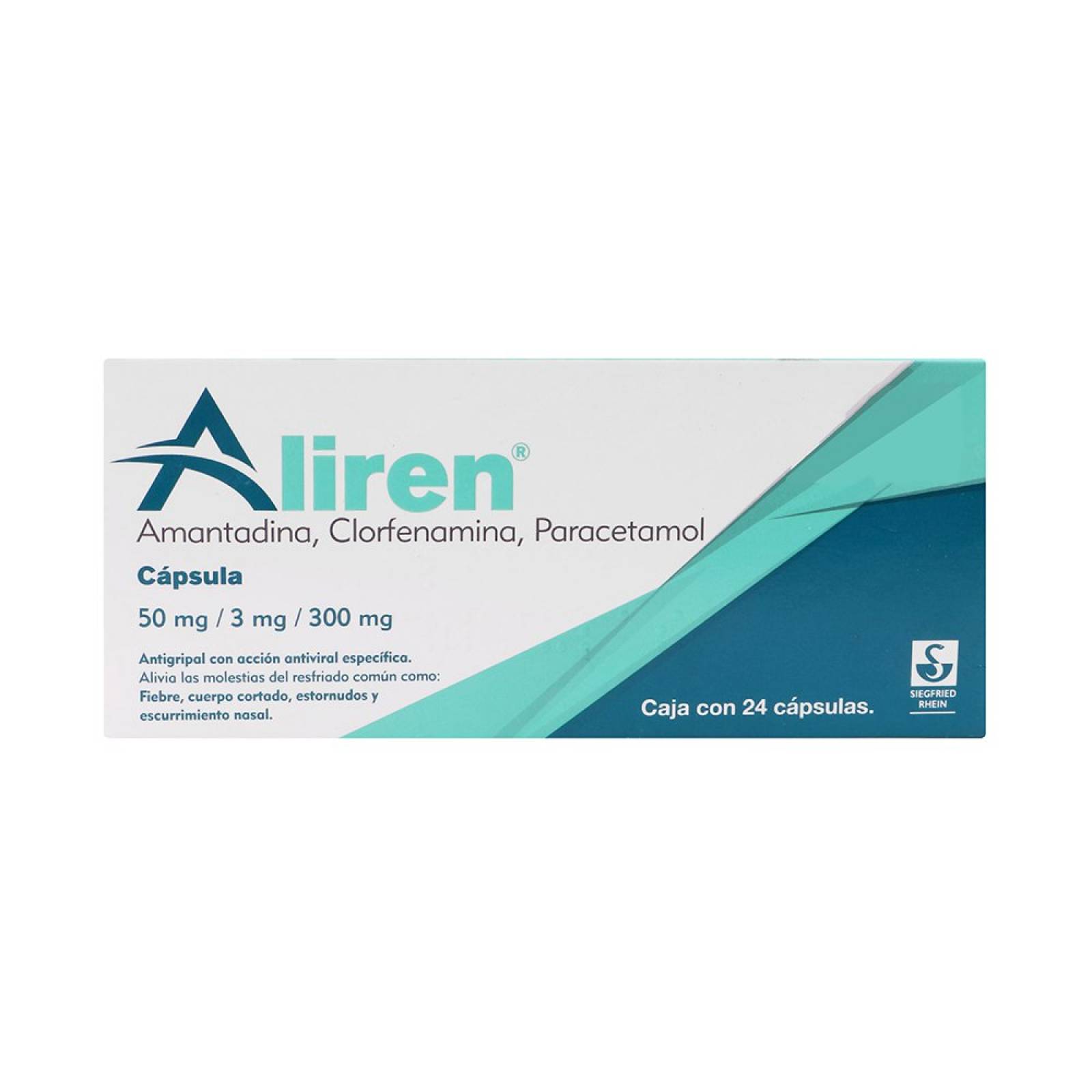 ALIREN 50/3/300MG CAP C24