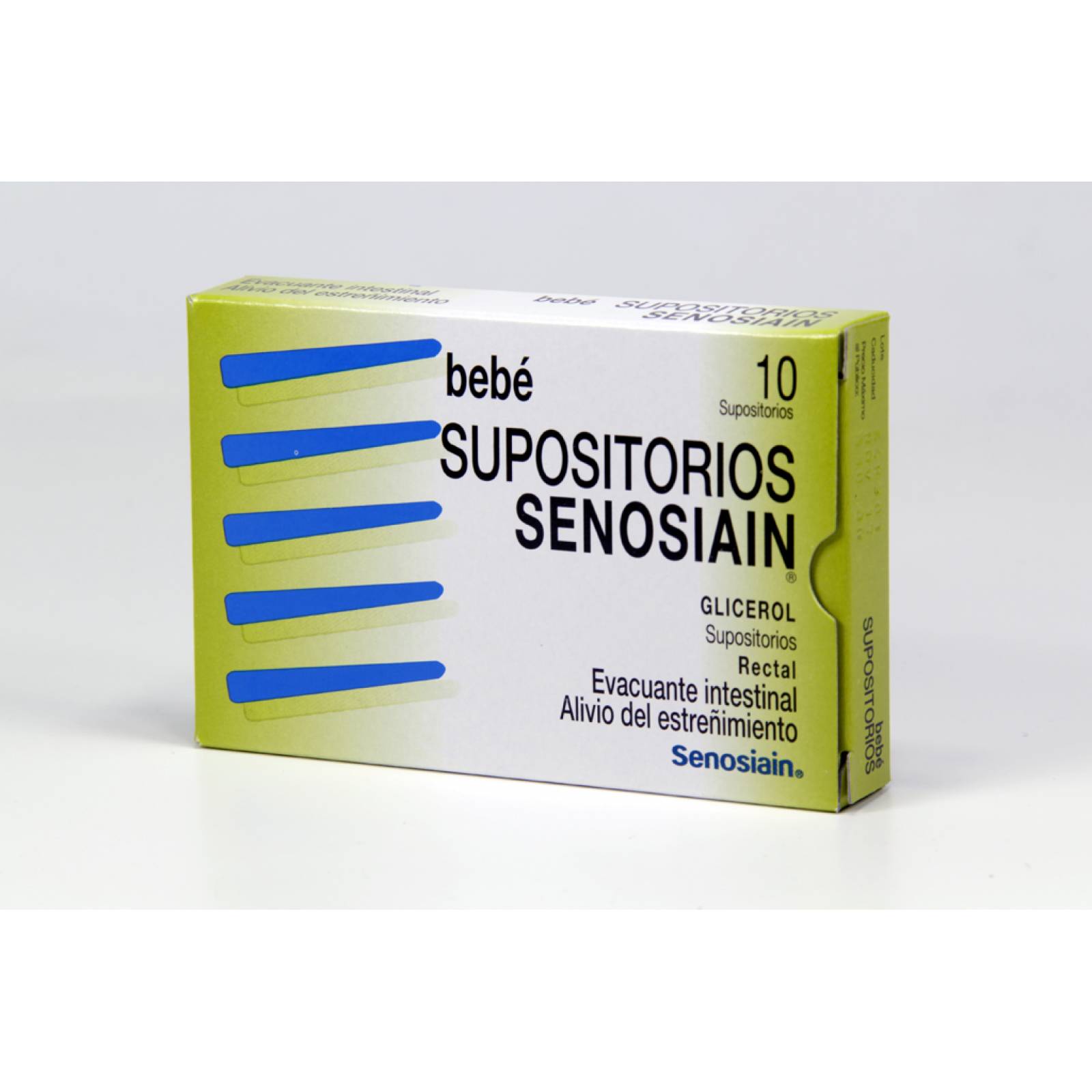 SENOSIAIN BEBE 1478 MG CAJA 10 SUPOSITORIO
