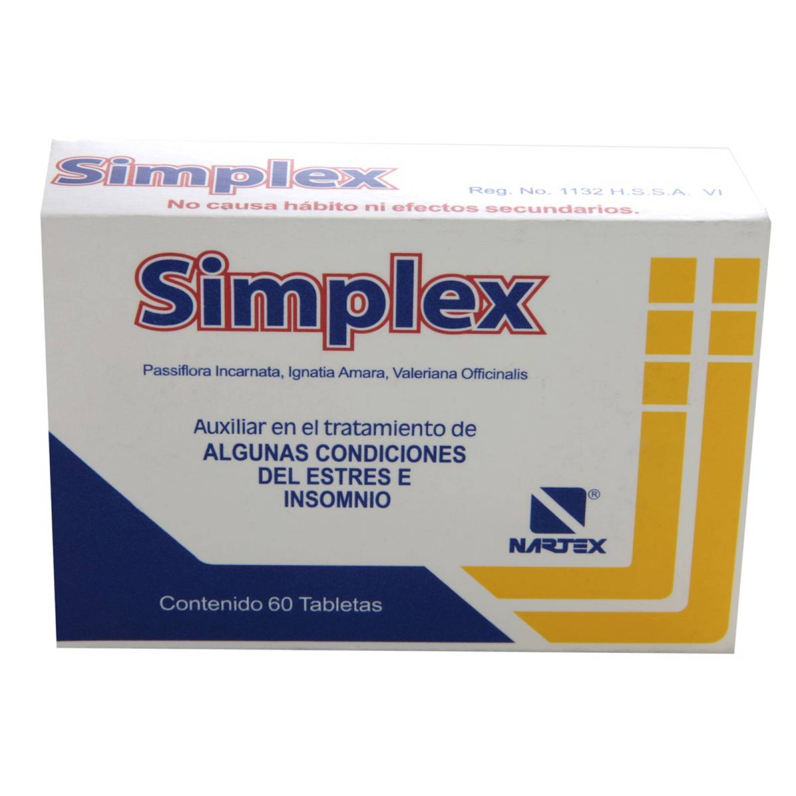 SIMPLEX CAJA 60 TABLETAS