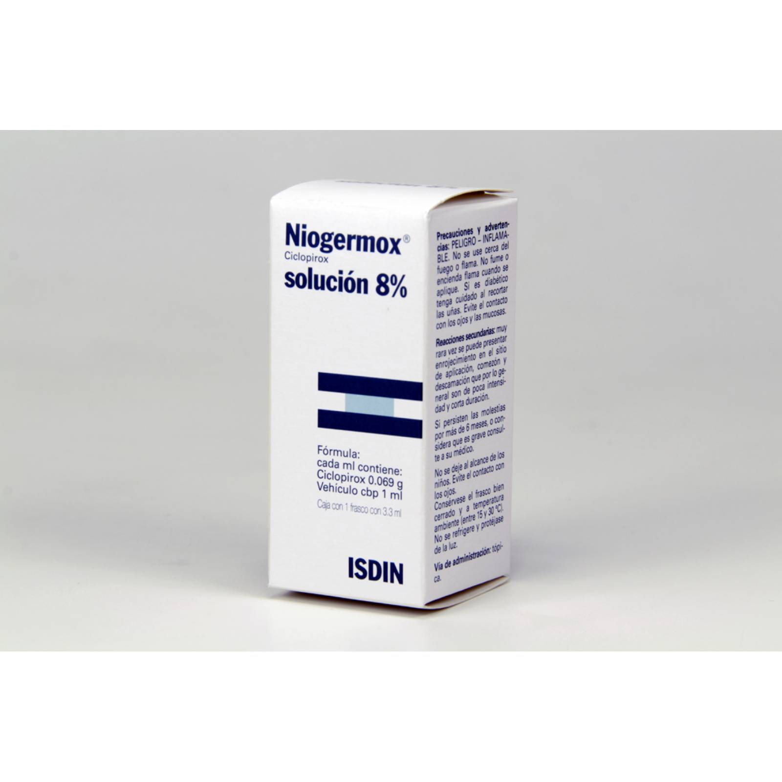 NIOGERMOX SOLUCION 8% 3 3 ML