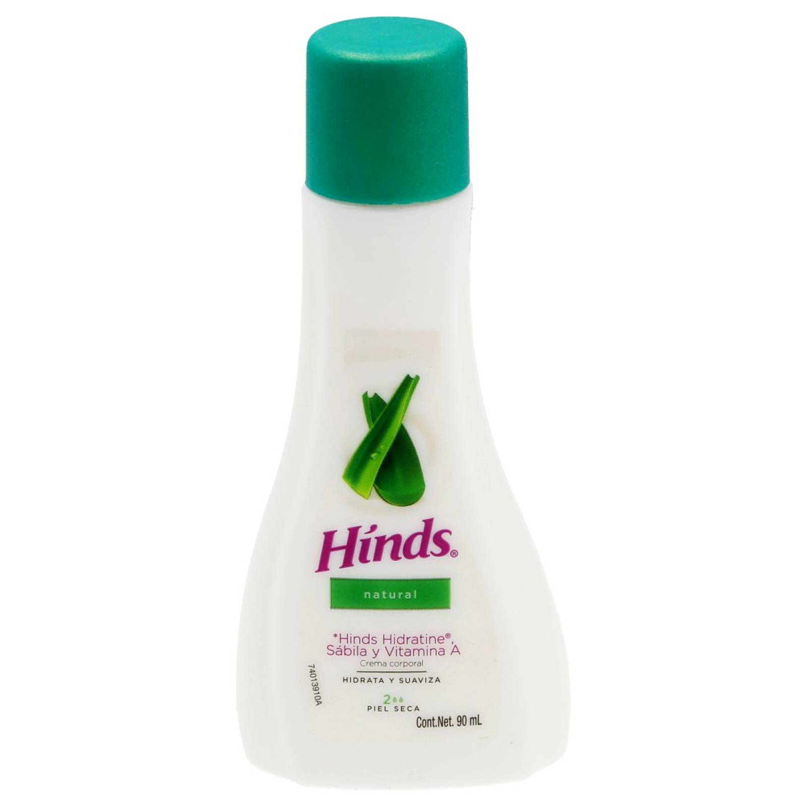 HINDS NATURAL CREMA CORPORAL SÁBILA Y VITAMINA A 90ML