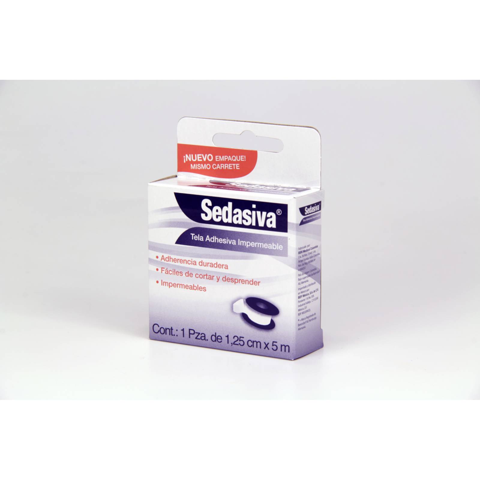 TELA ADHESIVA SEDASIVA N3 1.25CM X 5M
