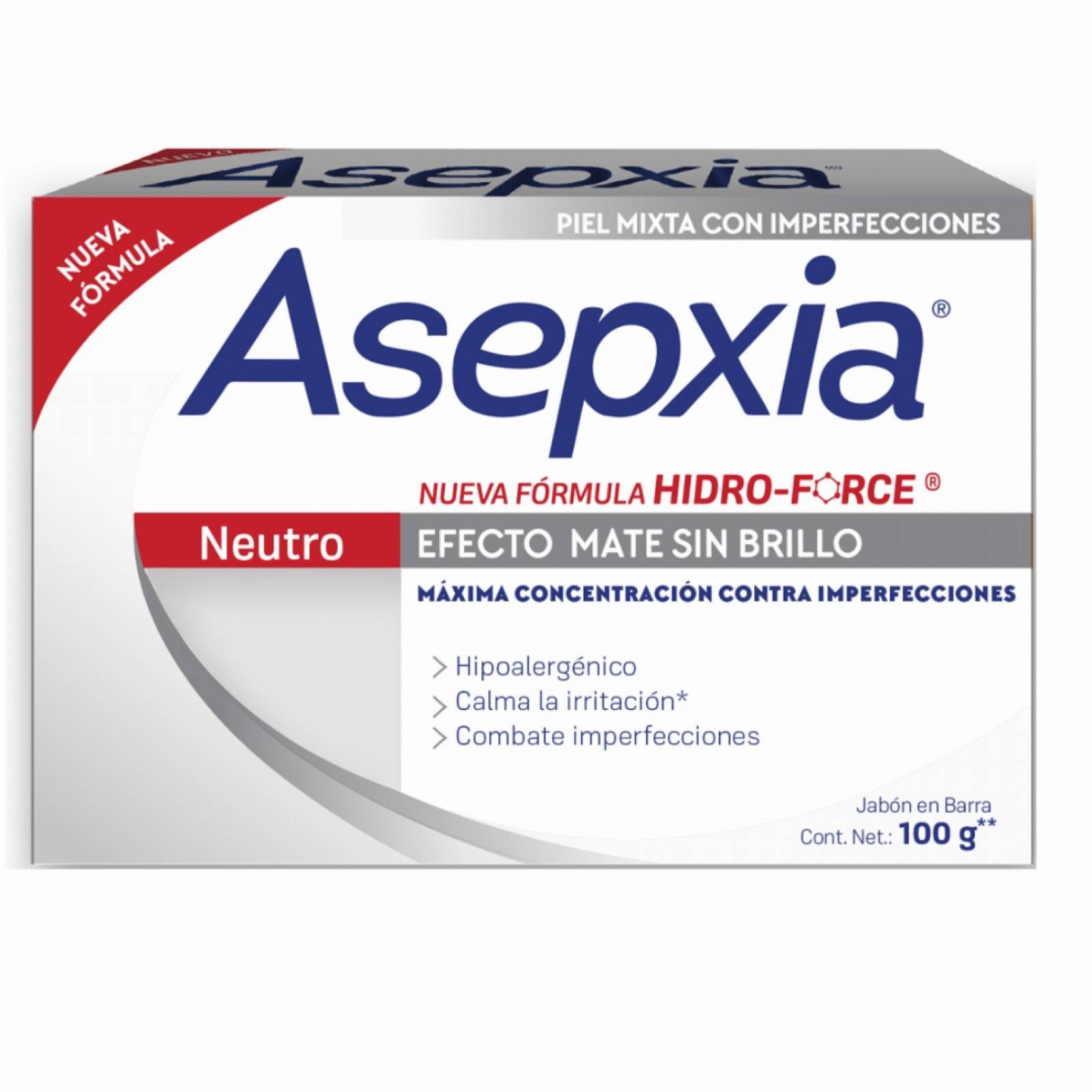 ASEPXIA JABÓN NEUTRO 100 G.