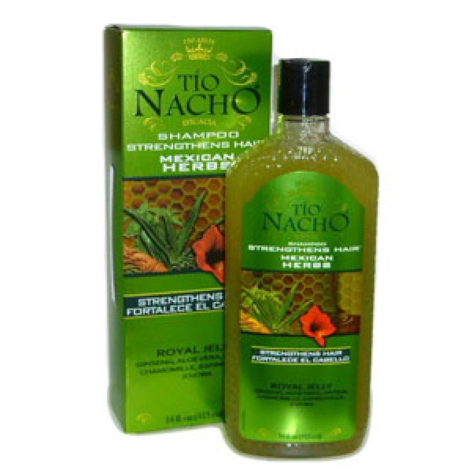 TIO NACHO SHAMPOO HERBOLARIA MEXICANA 415 ML. CABELLO GRASO