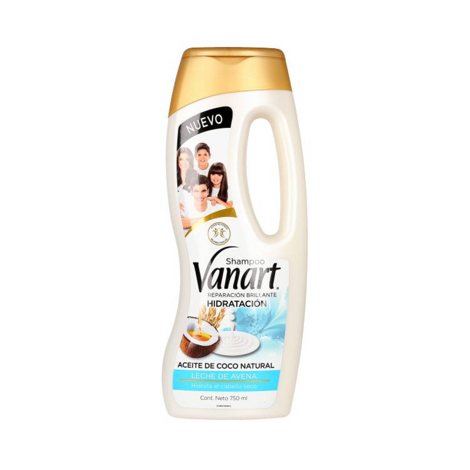 VANART SHAMPOO HIDRATACIÓN 750 ML. HIDTRATA EL CABELLO