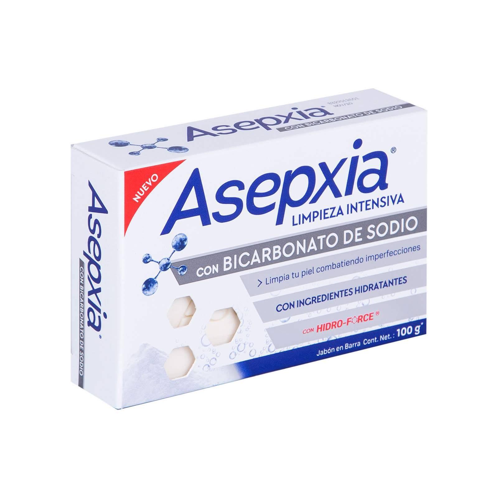 ASEPXIA JABÓN BICARBONATO 100 G. HIDRATA TU ROSTRO