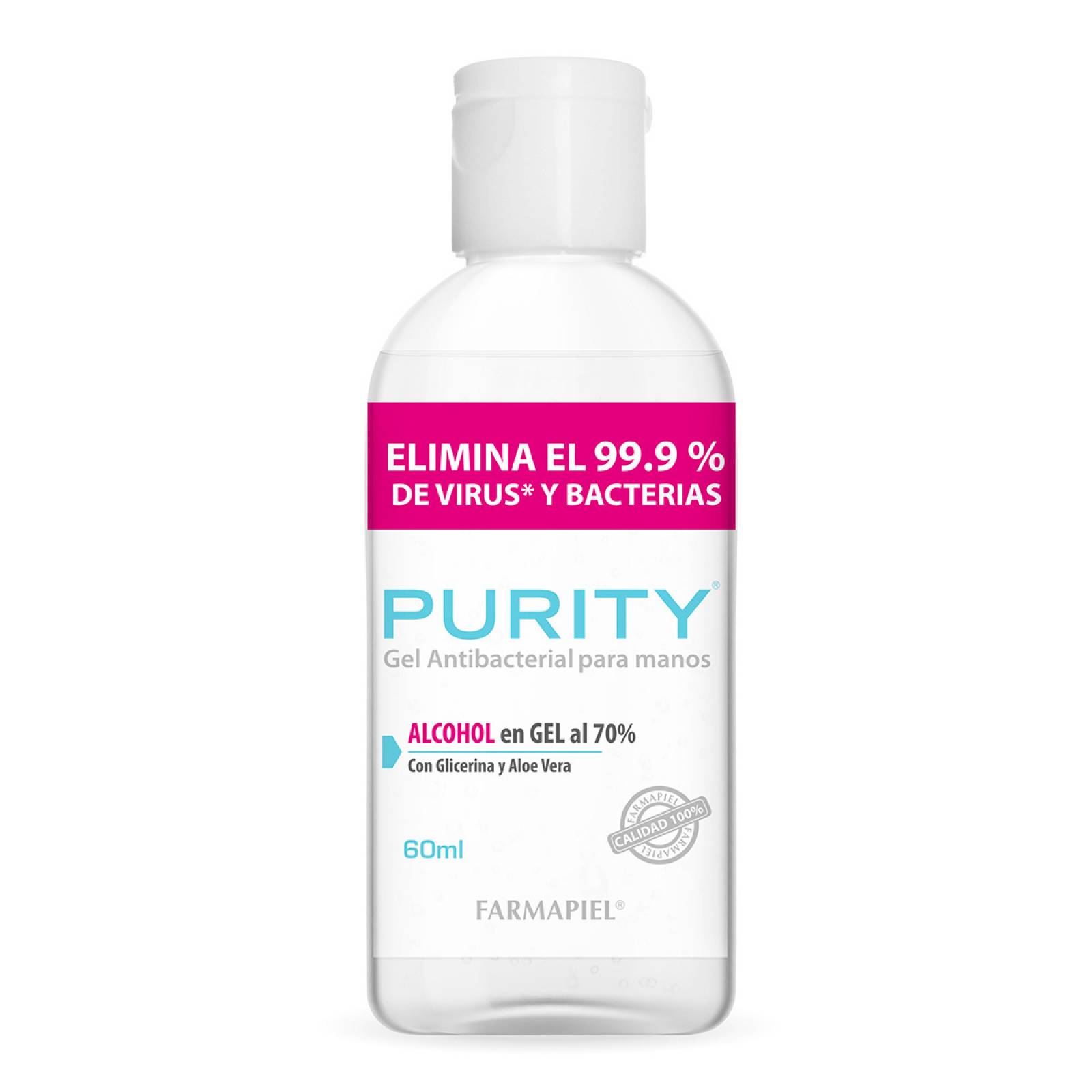 GEL ANTI 70% ALCO PURITY 60ML