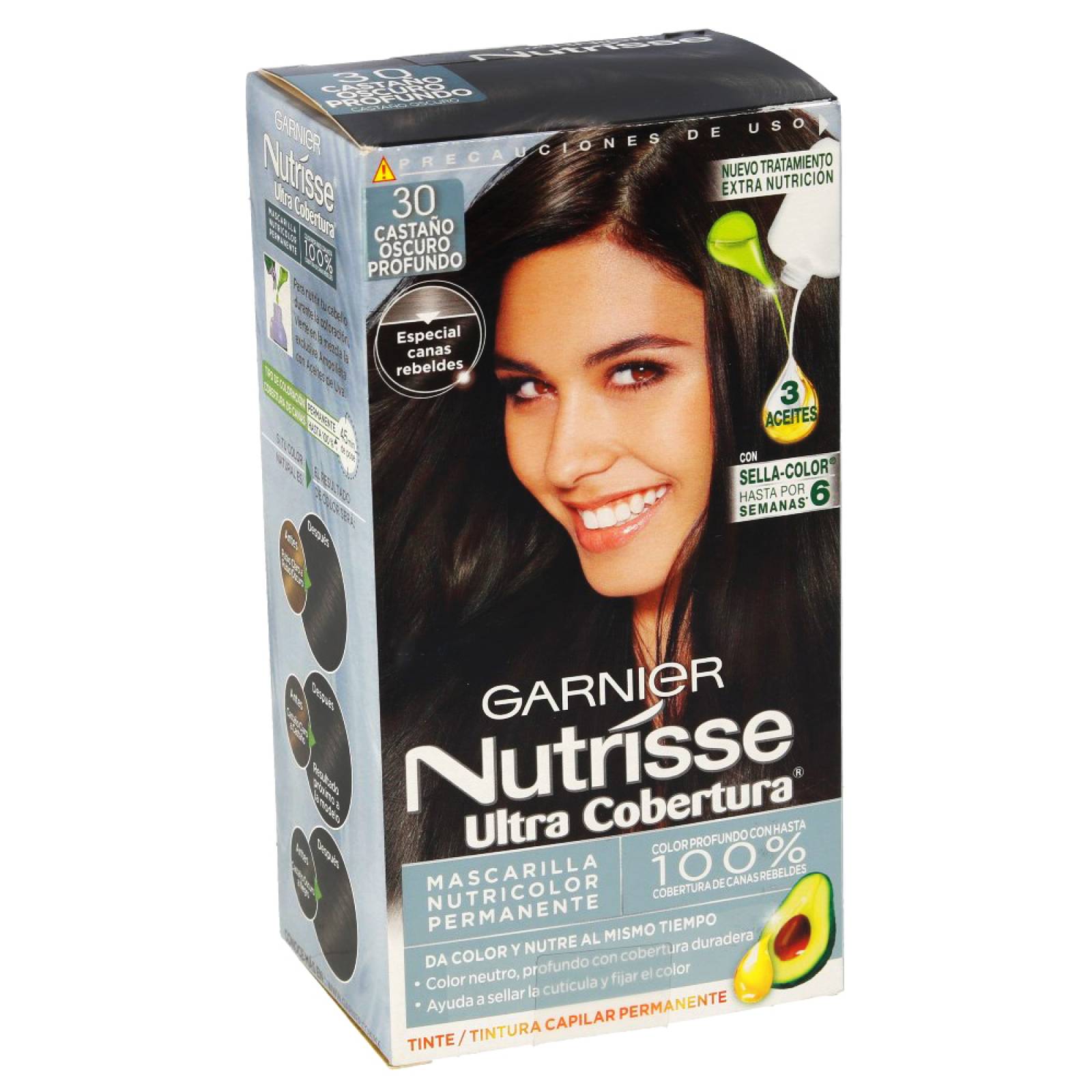 NUTRISSE TINTE CASTAÑO OSCURO PRF 30