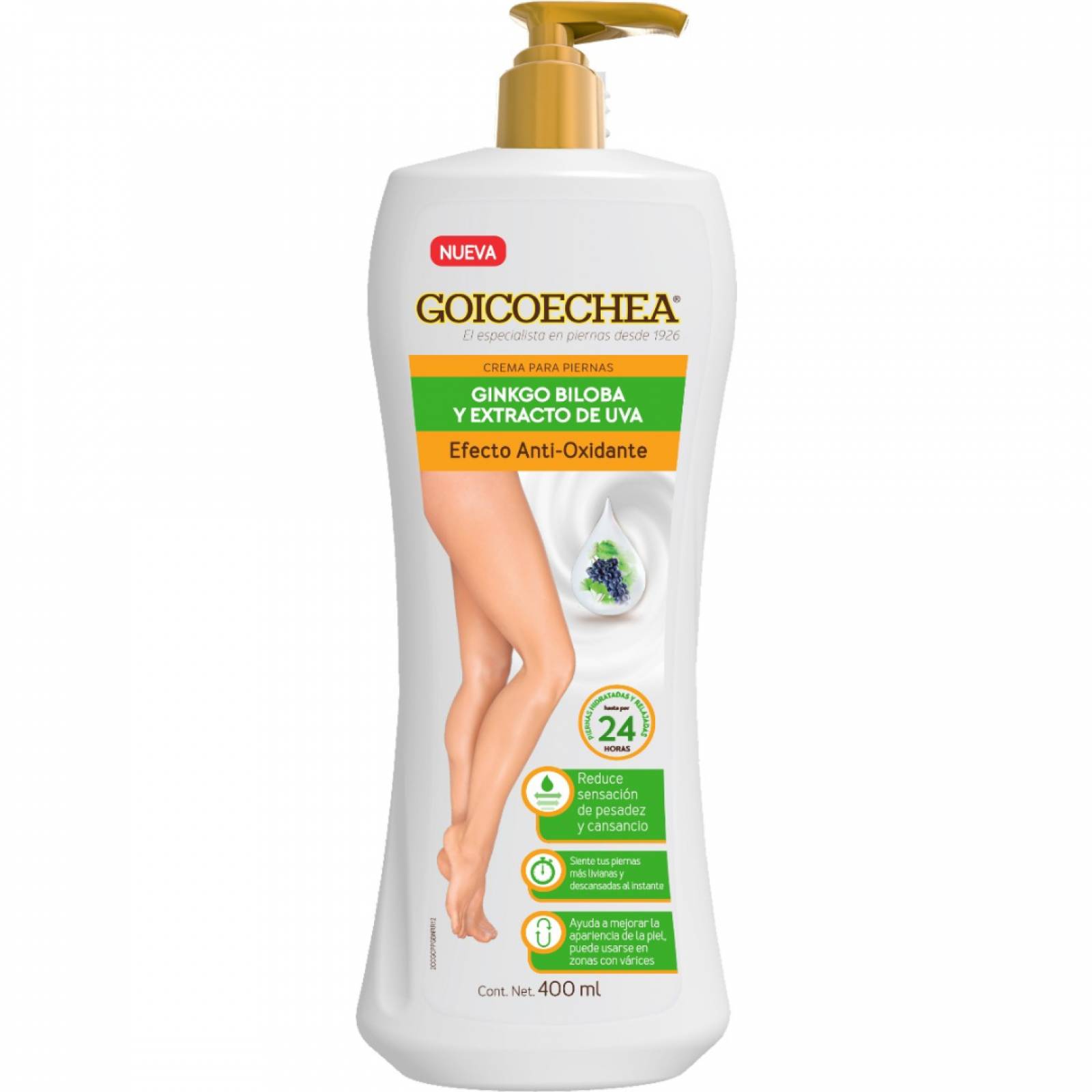 Goicoechea Crema Efecto Antioxidante Ginkgo Biloba