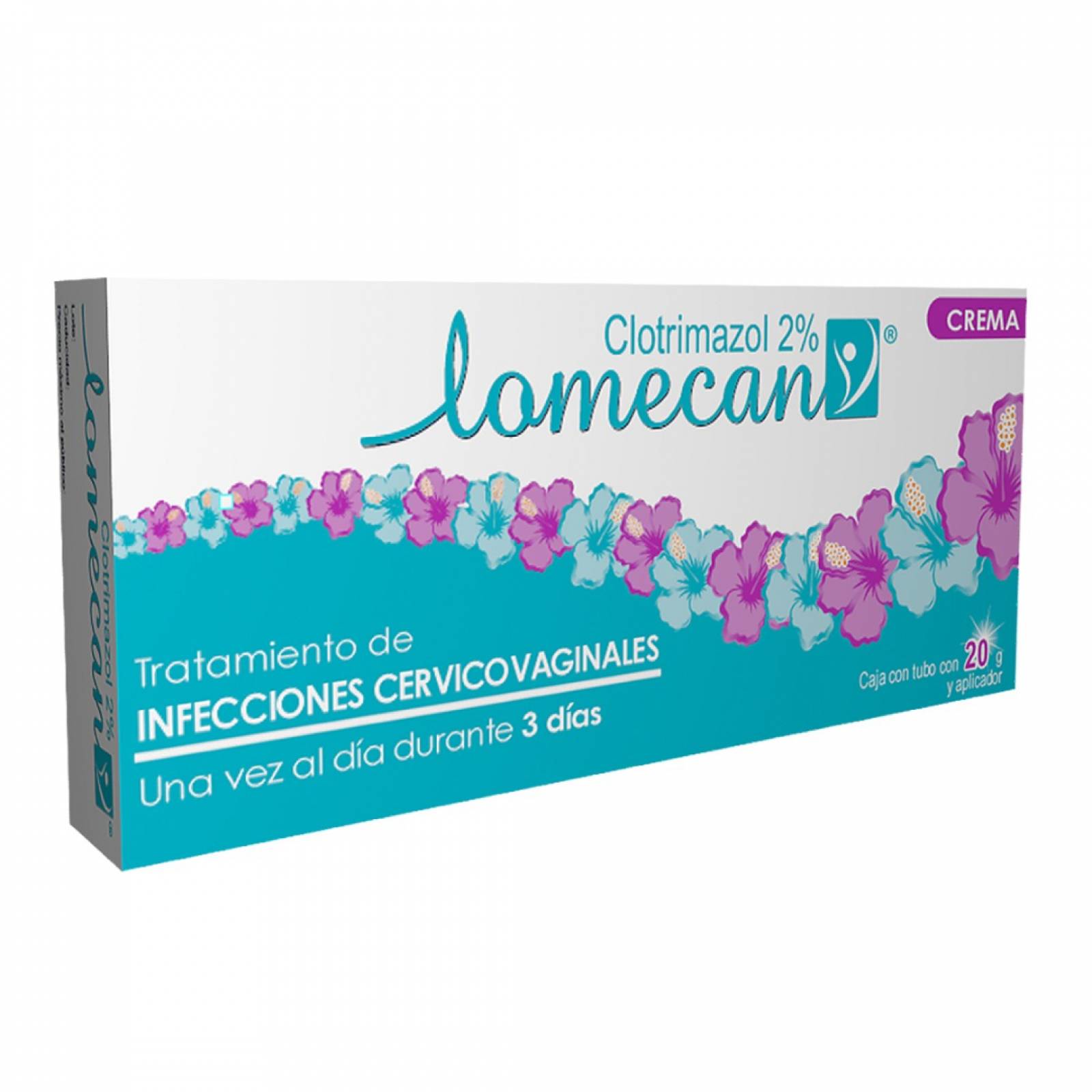 Lomecan V Crema Vaginal Efecto Aroma 20 G. Elimina Infección