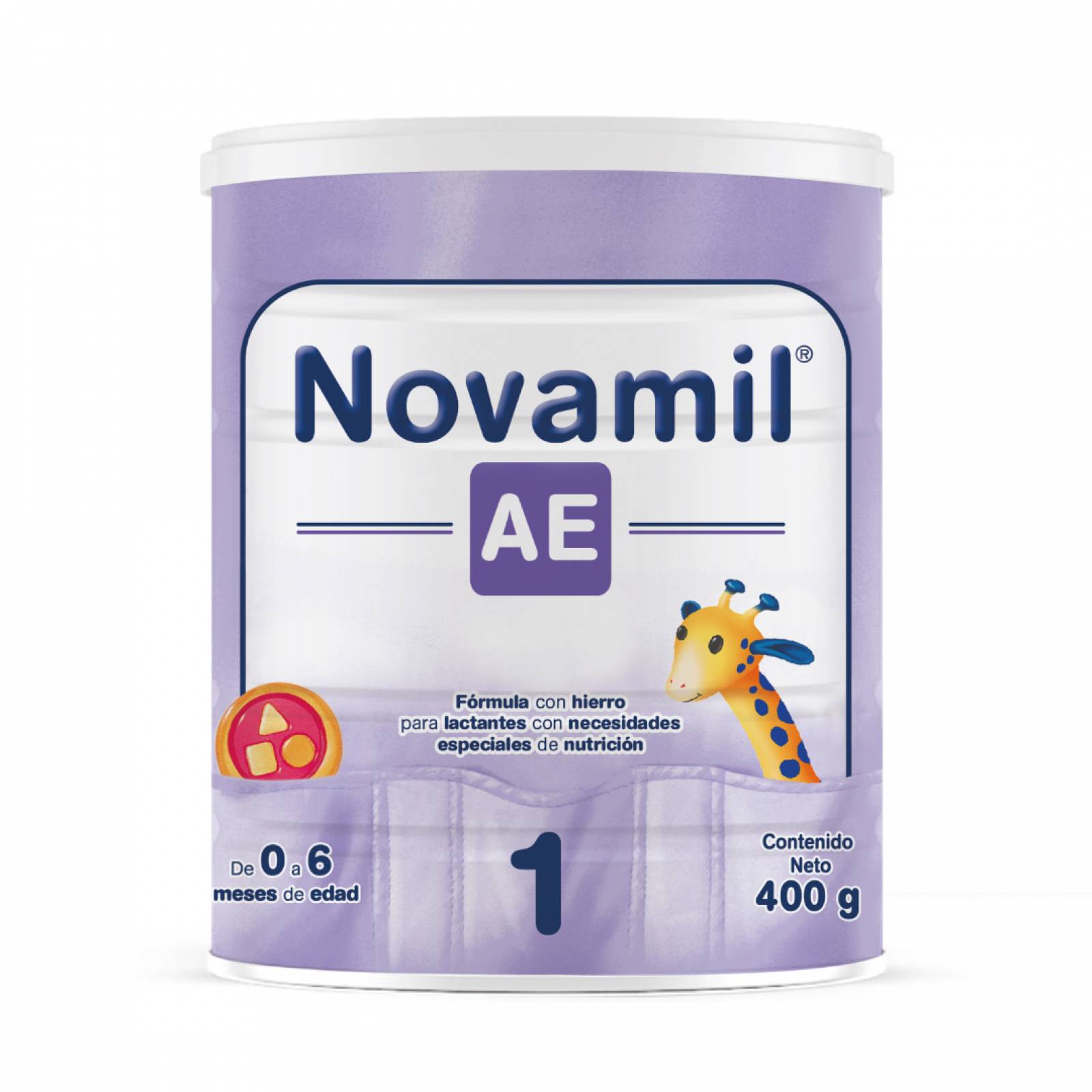 Novamil Ae Etapa 1 Fórmula Láctea 400 G. Antiestreñimiento