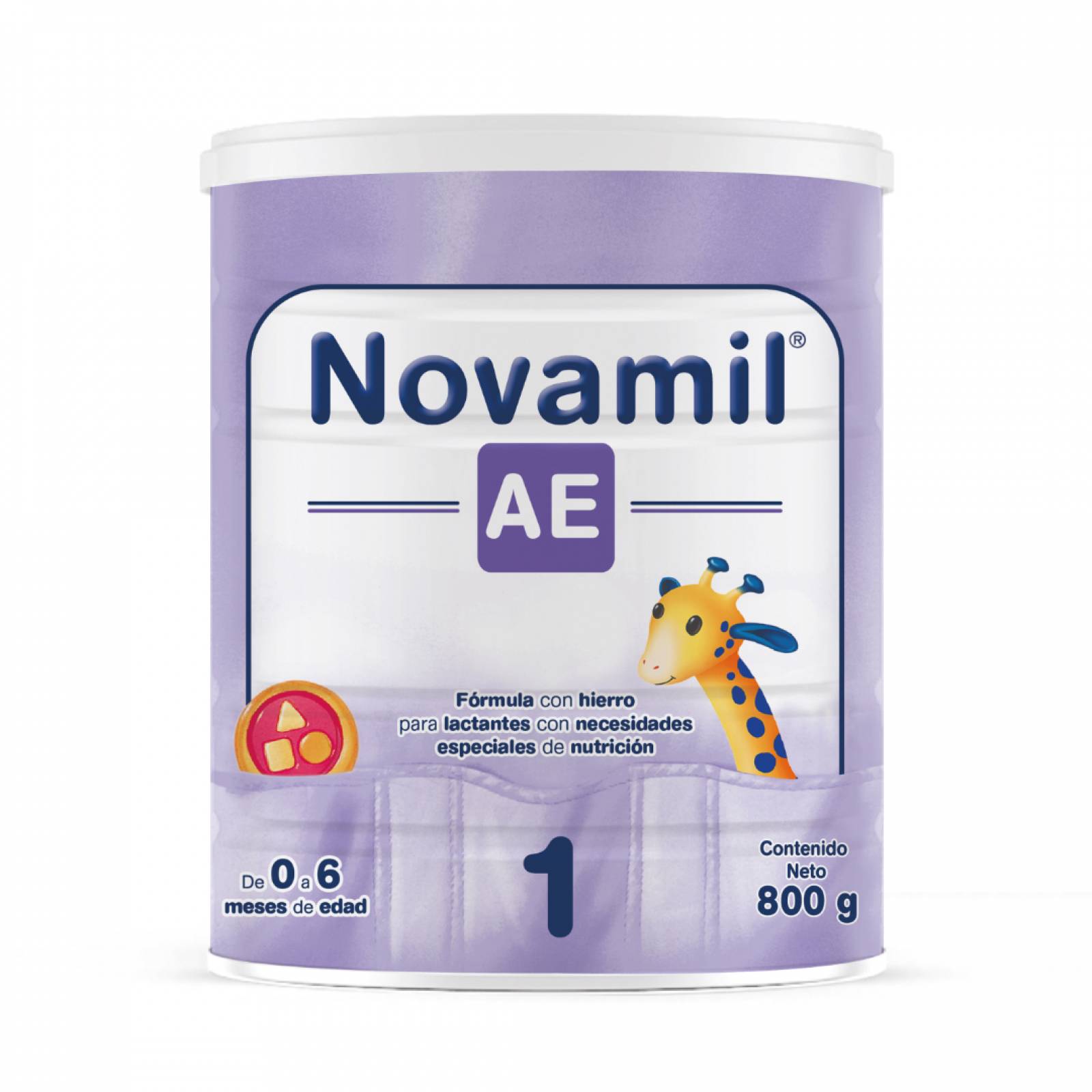 Novamil Ae Etapa 1 Fórmula Láctea 800 G. Anti Estreñimiento