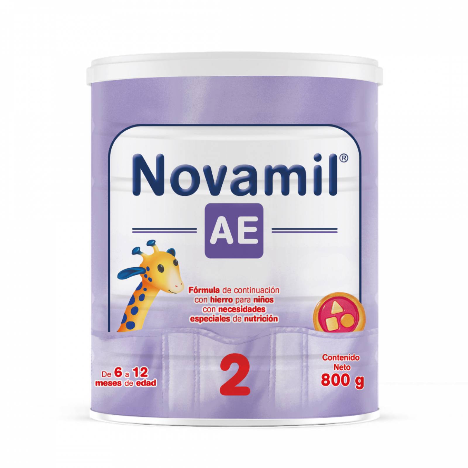 Novamil Ae Etapa 2 Fórmula Láctea 800 G.