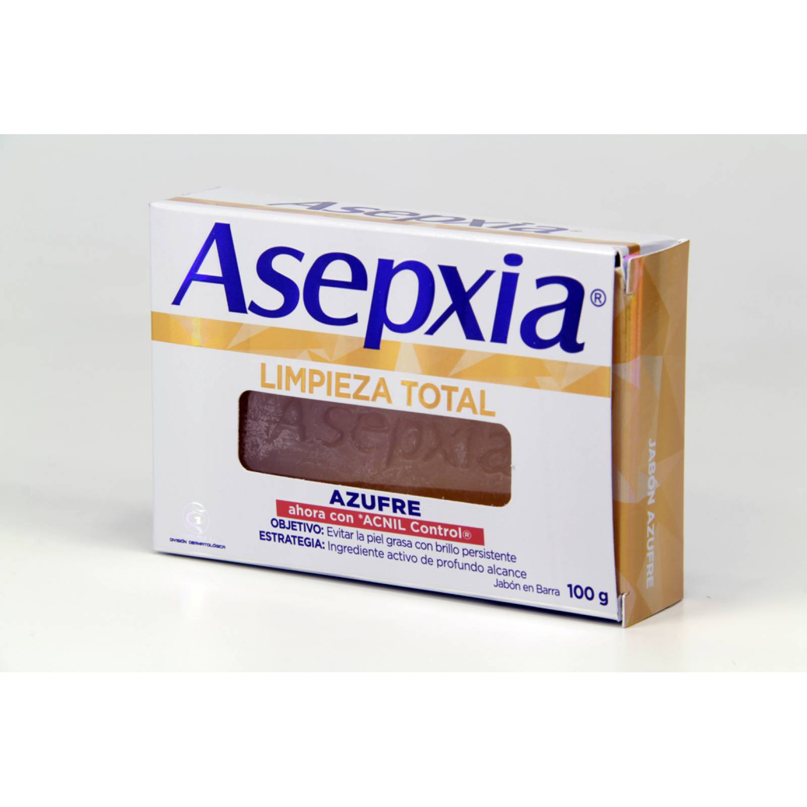 Asepxia Jabón Azufre 100g