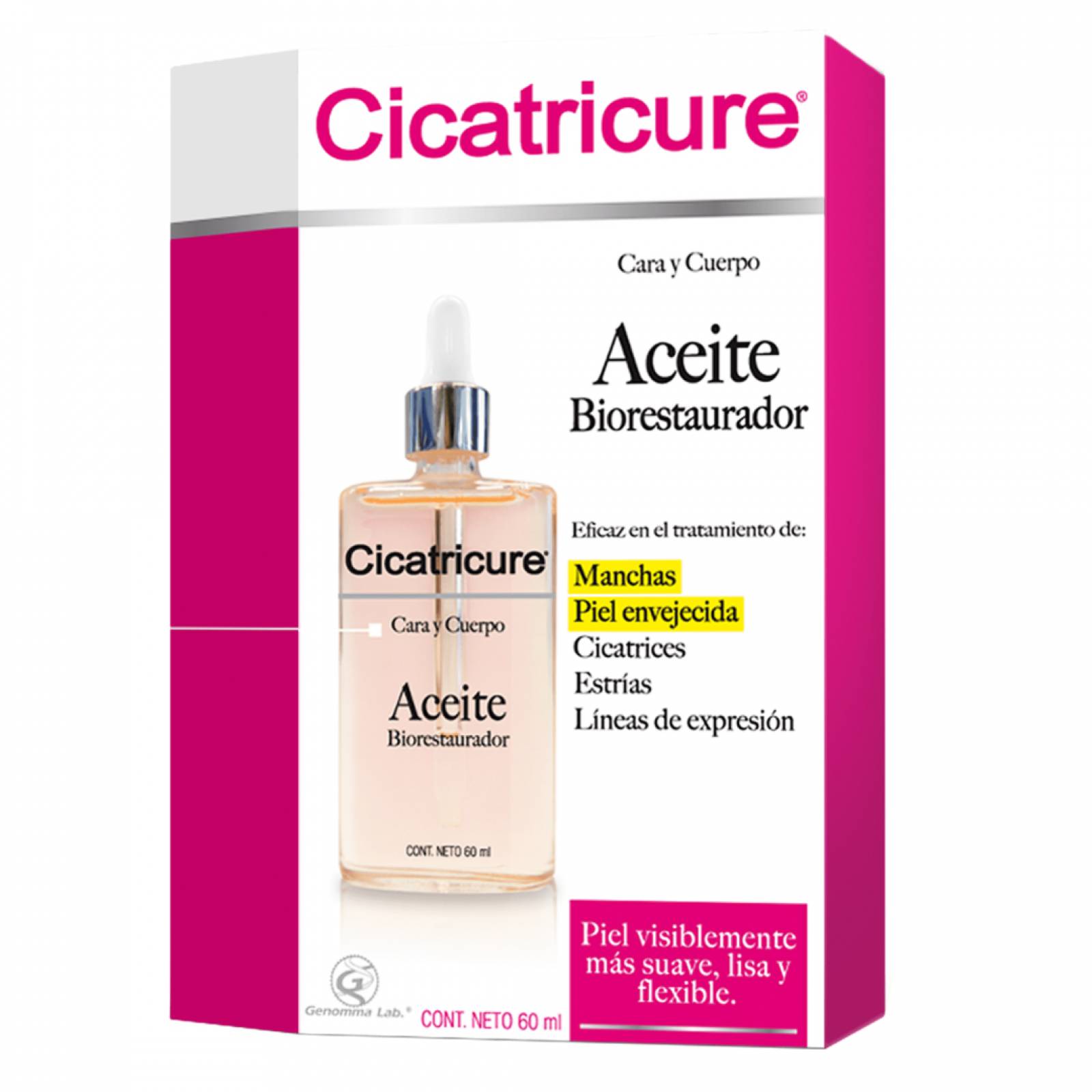 Cicatricure Aceite Biorestaurador 60 Ml. Restaura La Piel
