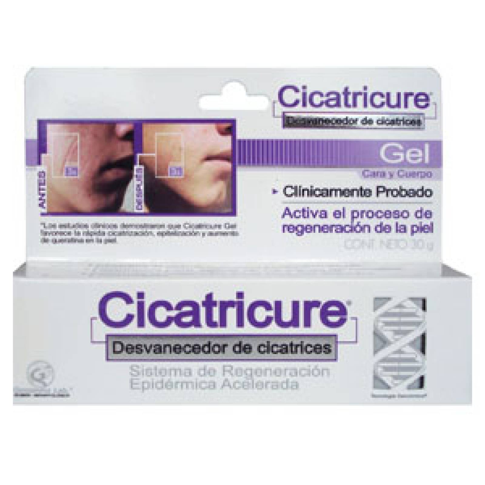 Cicatricure Gel Desvanecedor De Cicatrices 30 G.