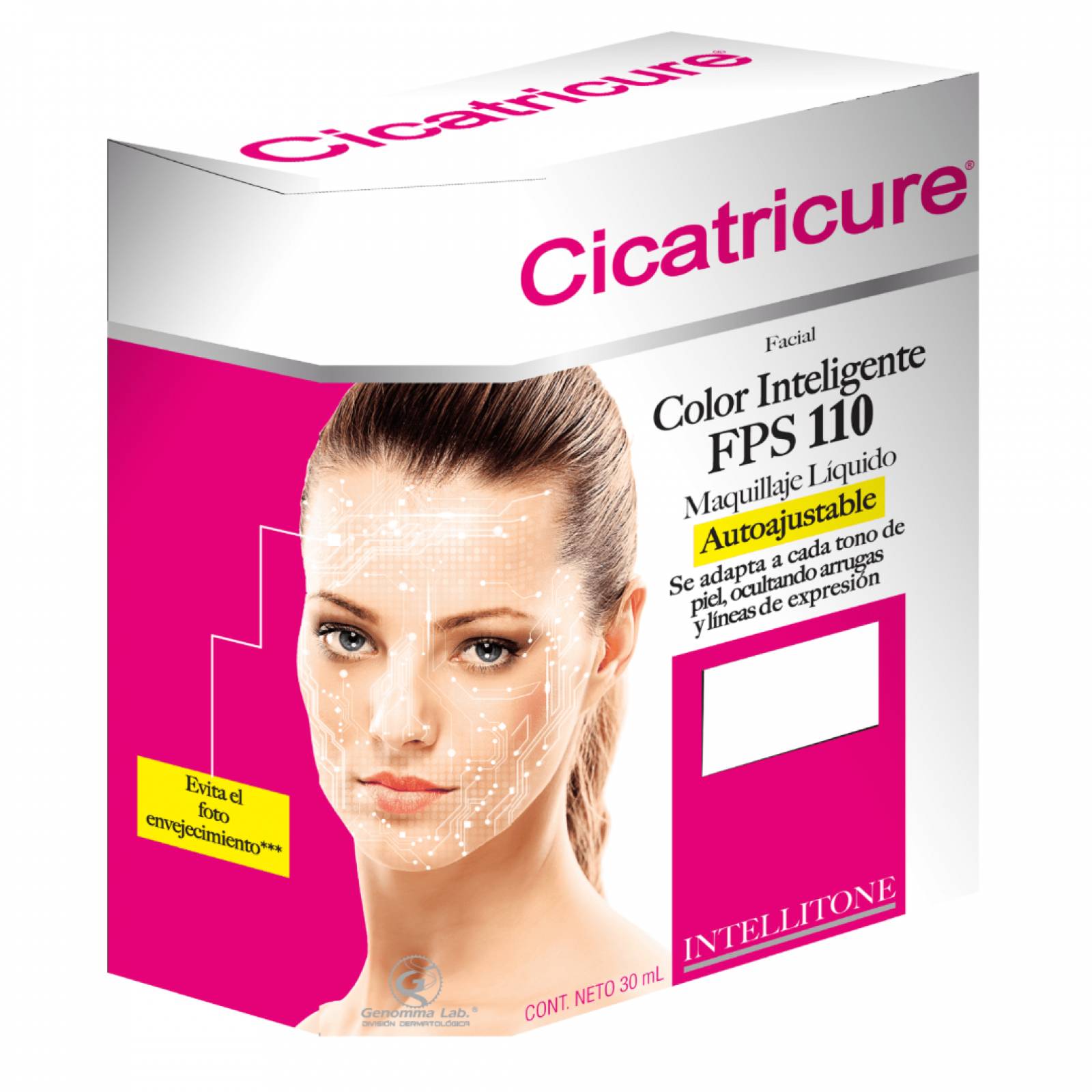 Cicatricure Maquillaje Color Inteligente Fps 50+ 30 Ml.
