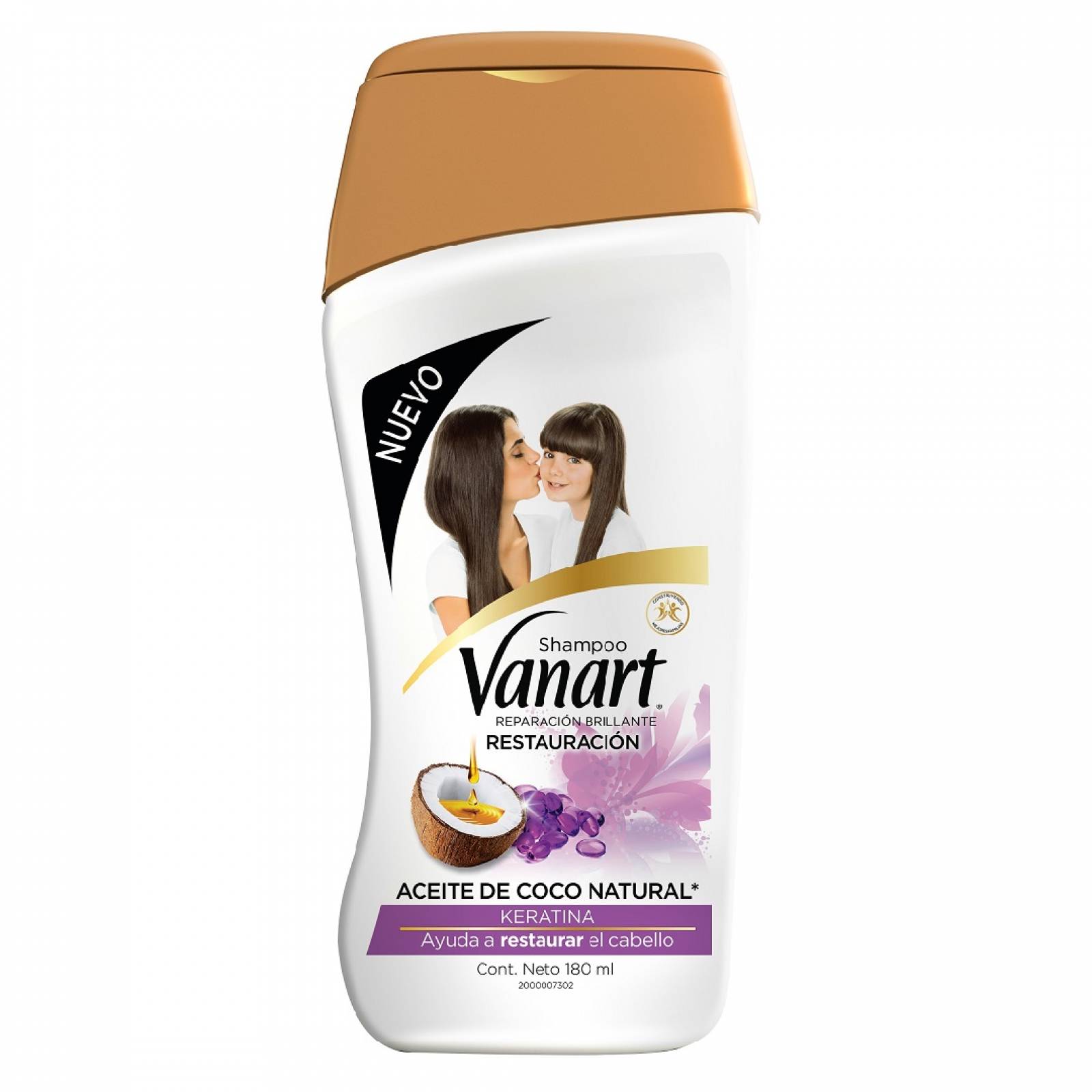Vanart Shampoo Reparación Liso Keratina 180 Ml.