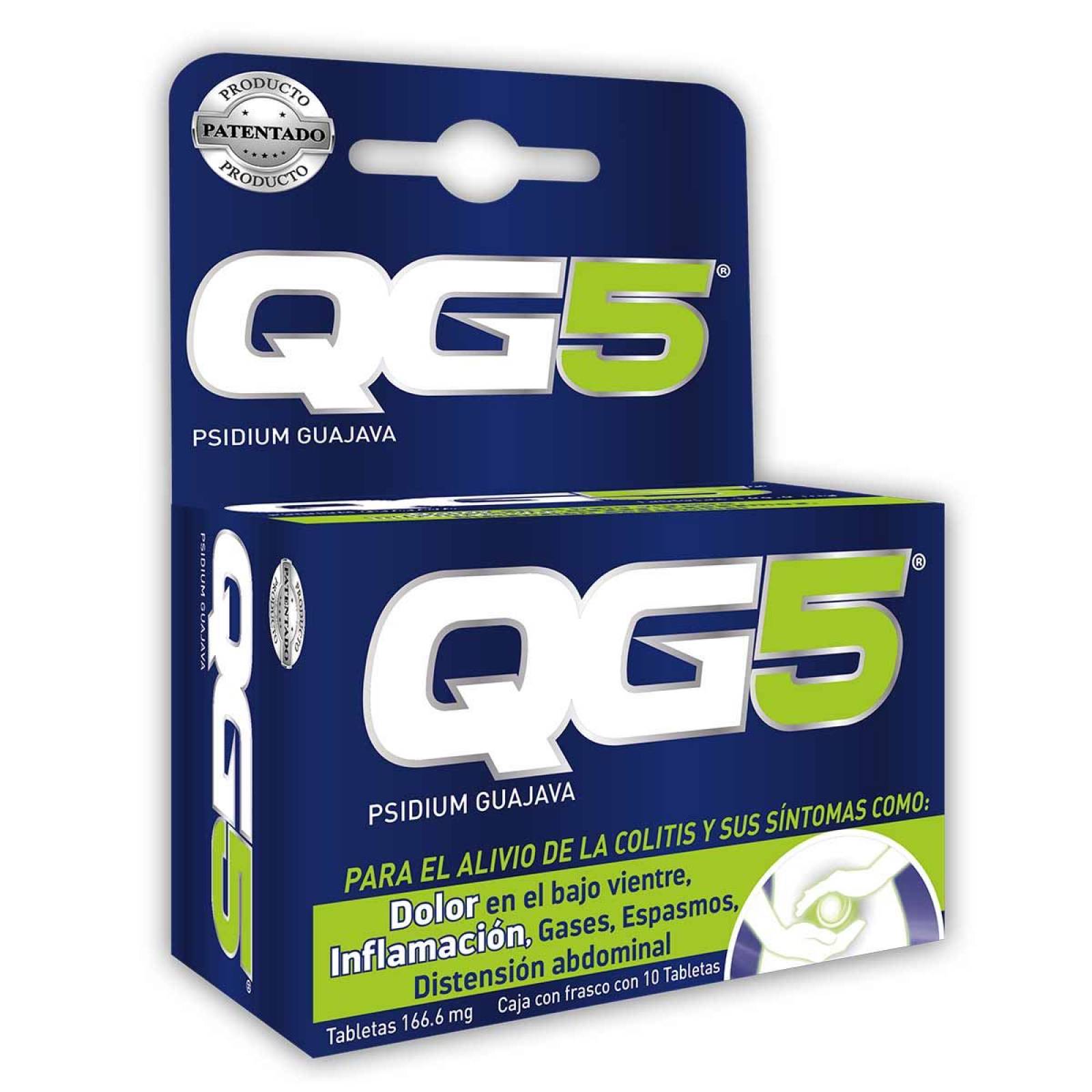 Qg5 Alivio Para La Colitis 10 Tabletas