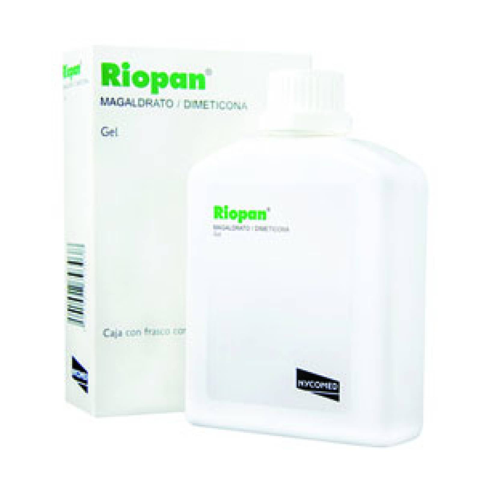 RIOPAN GEL FRASCO 8 GR 1 FRASCO SUSPENSION 250 ML