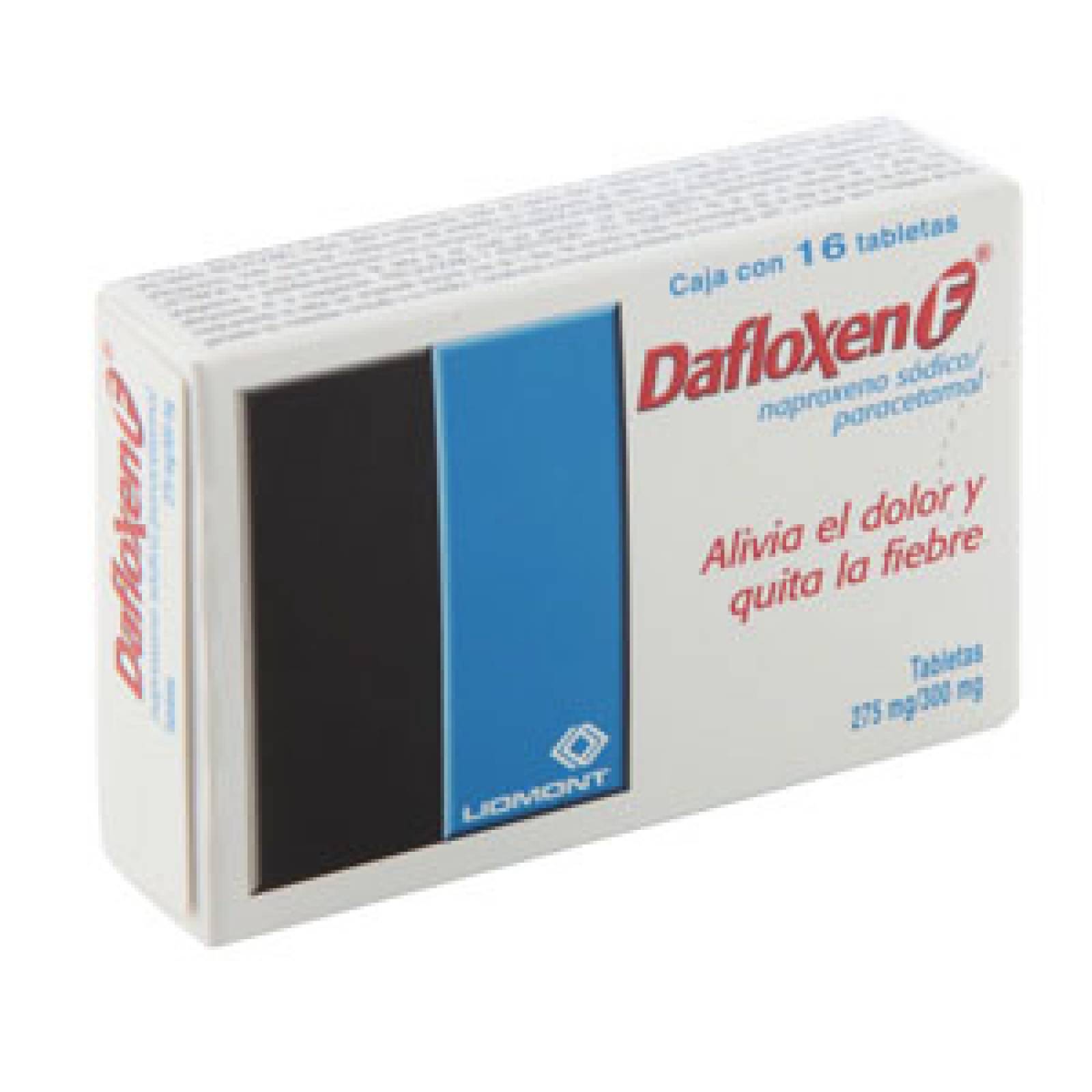 DAFLOXEN F 275 MG CAJA 16 TABLETAS