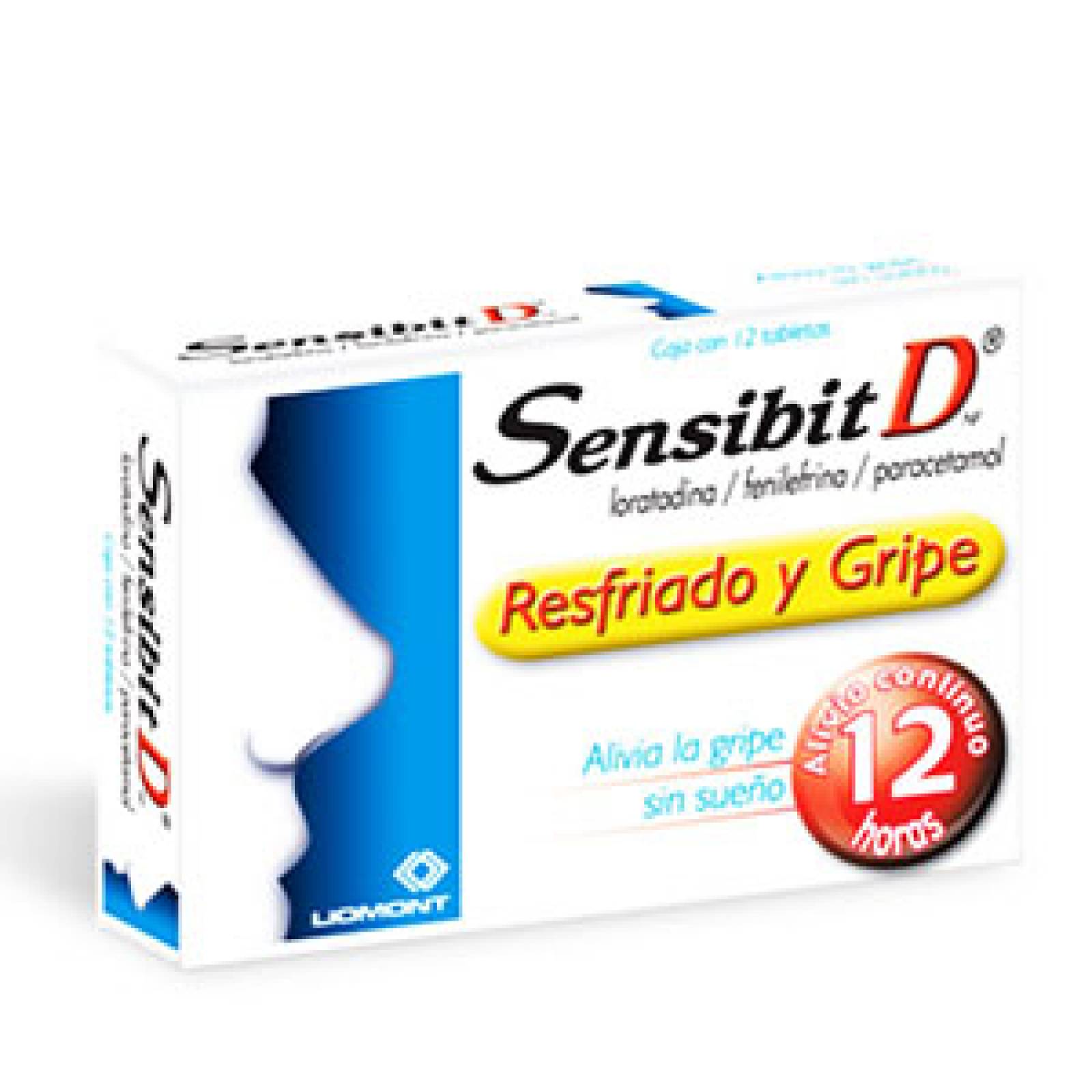 SENSIBIT D NF CAJA CON 12 TABLETAS