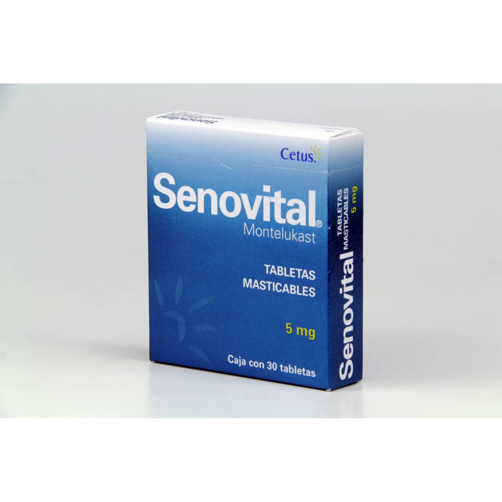 SENOVITAL 5MG CAJA 30 TABLETAS MASTICABLES