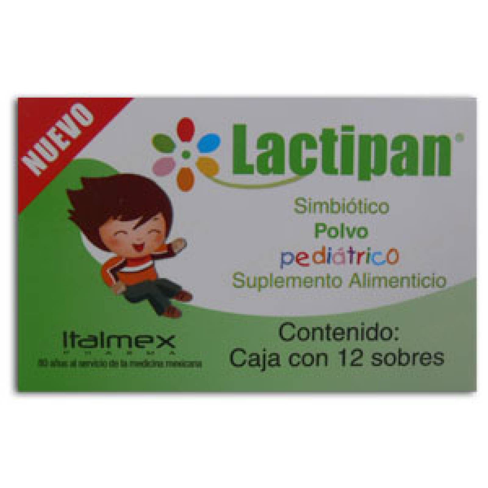LACTIPAN PEDIÁTRICO CAJA CON 12 SOBRES